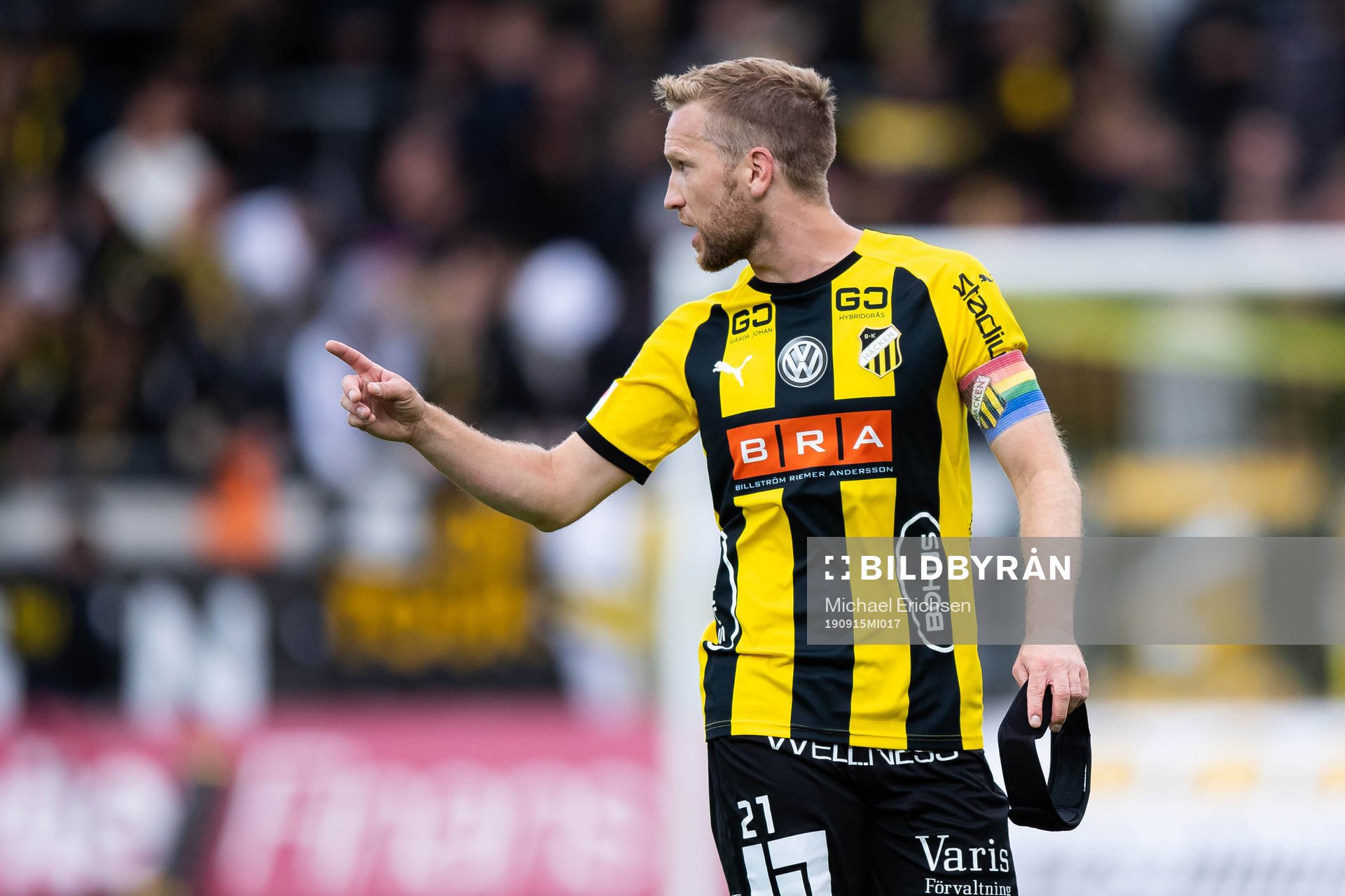 Häckens Rasmus Lindgren reagerar