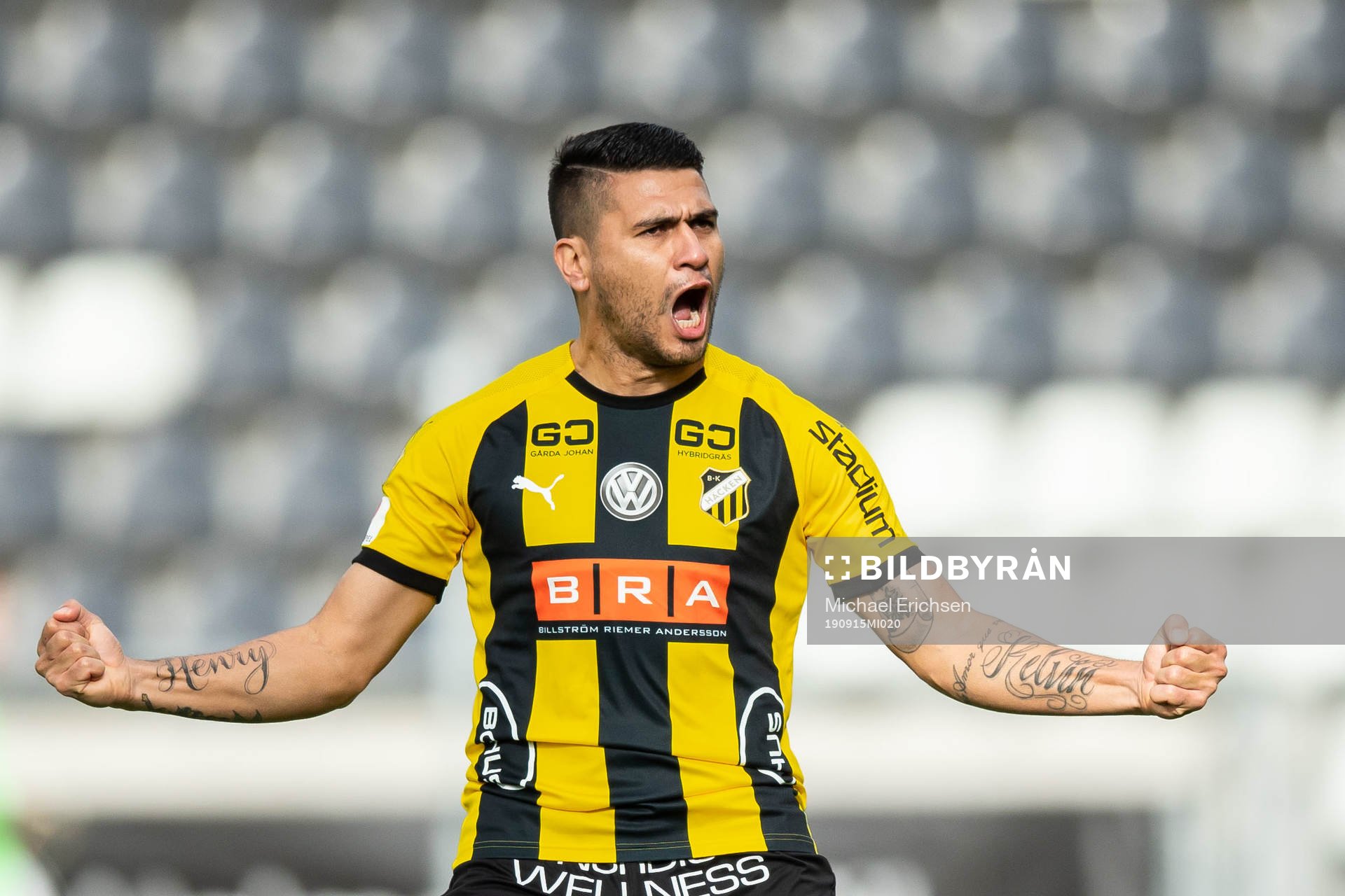 Häckens Paulinho jublar