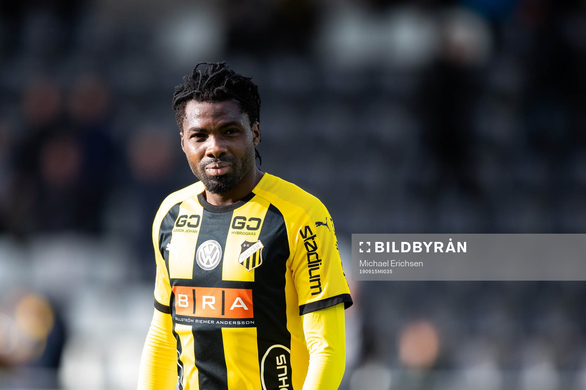 Häckens Kwame Kizito deppar