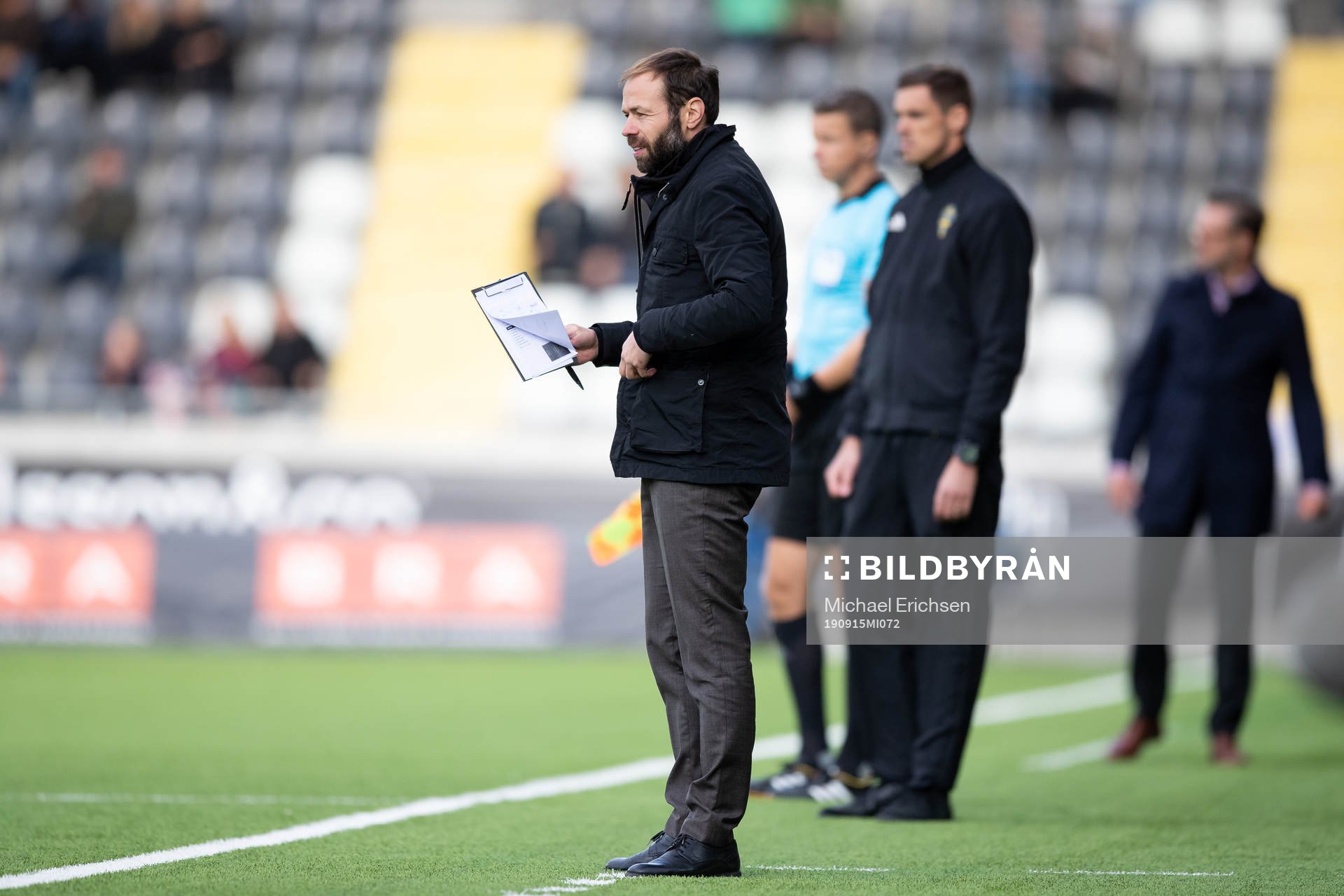 Häckens tränare Andreas Alm