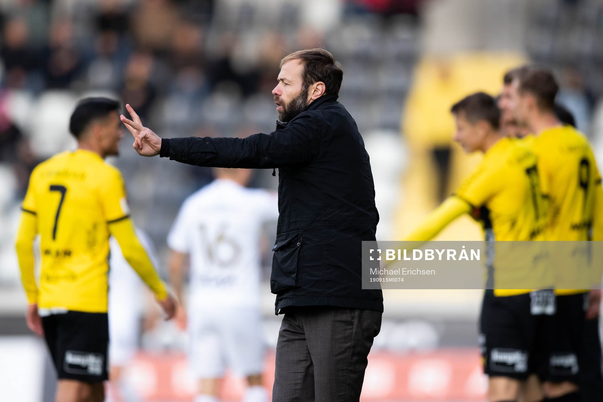 Häckens tränare Andreas Alm