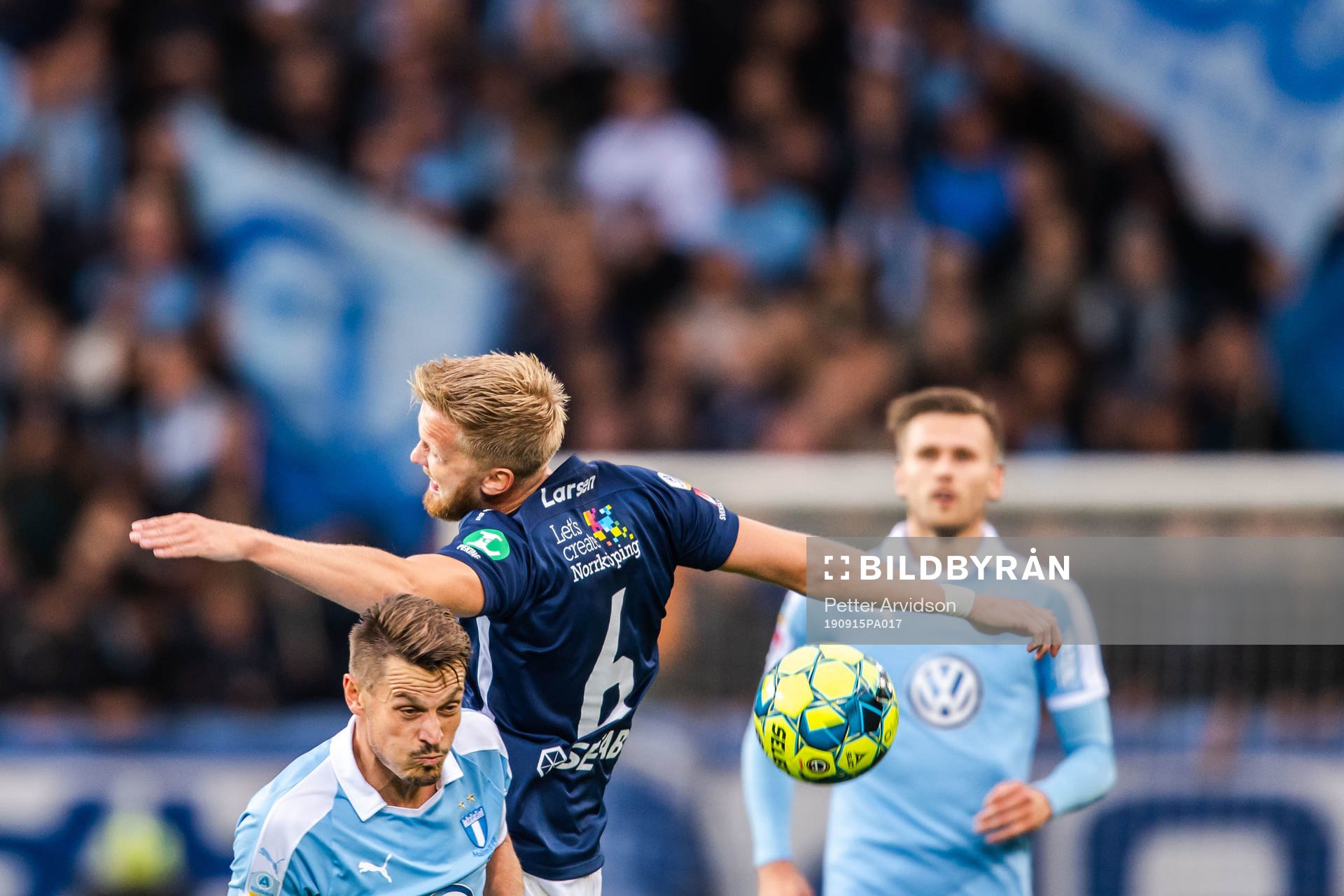 Malmö FFs Markus Rosenberg och IFK Norrköpings Kasper