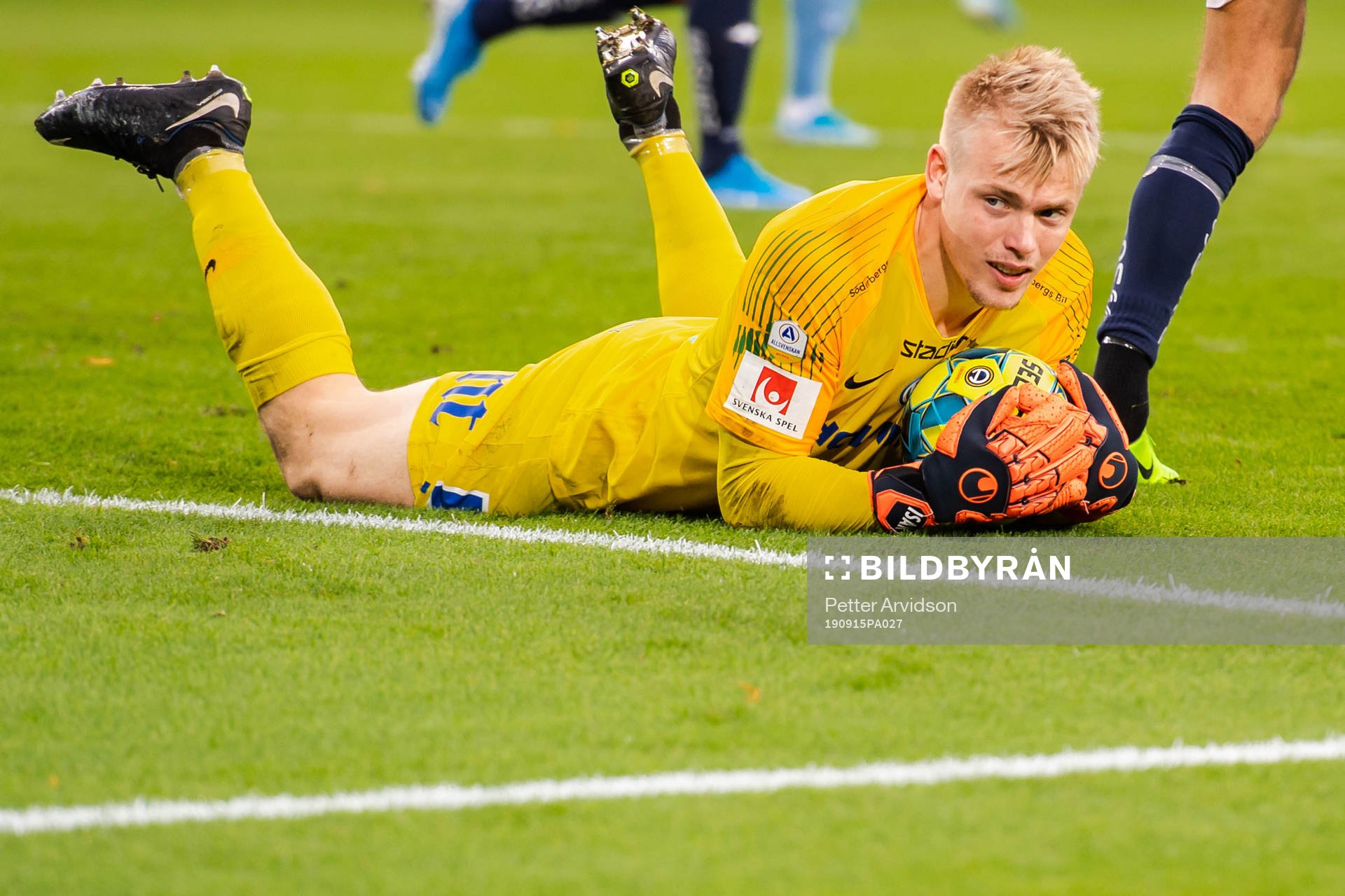 IFK Norrköpings målvakt Isak Pettersson