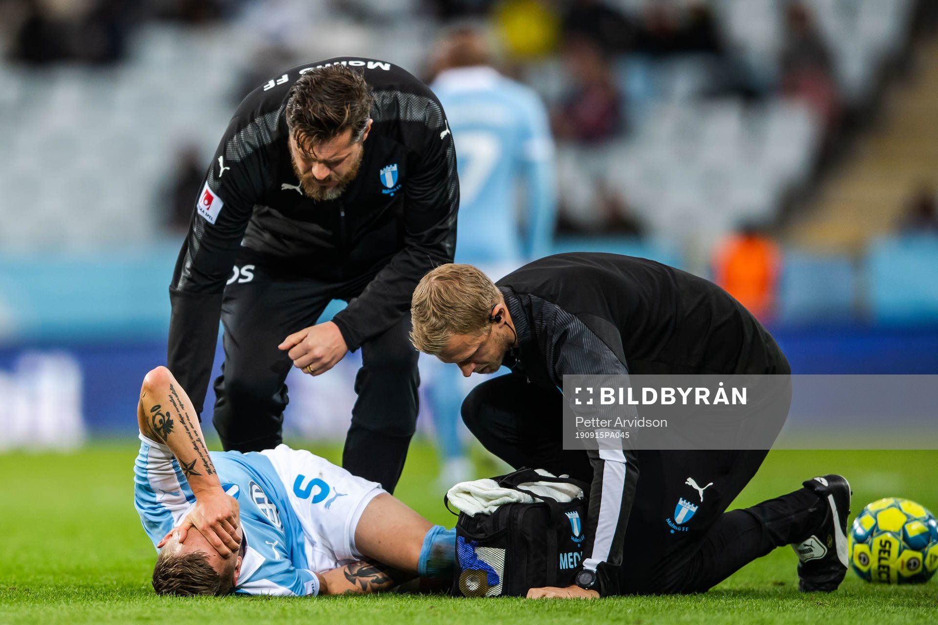 Malmö FFs Sören Rieks kollas till