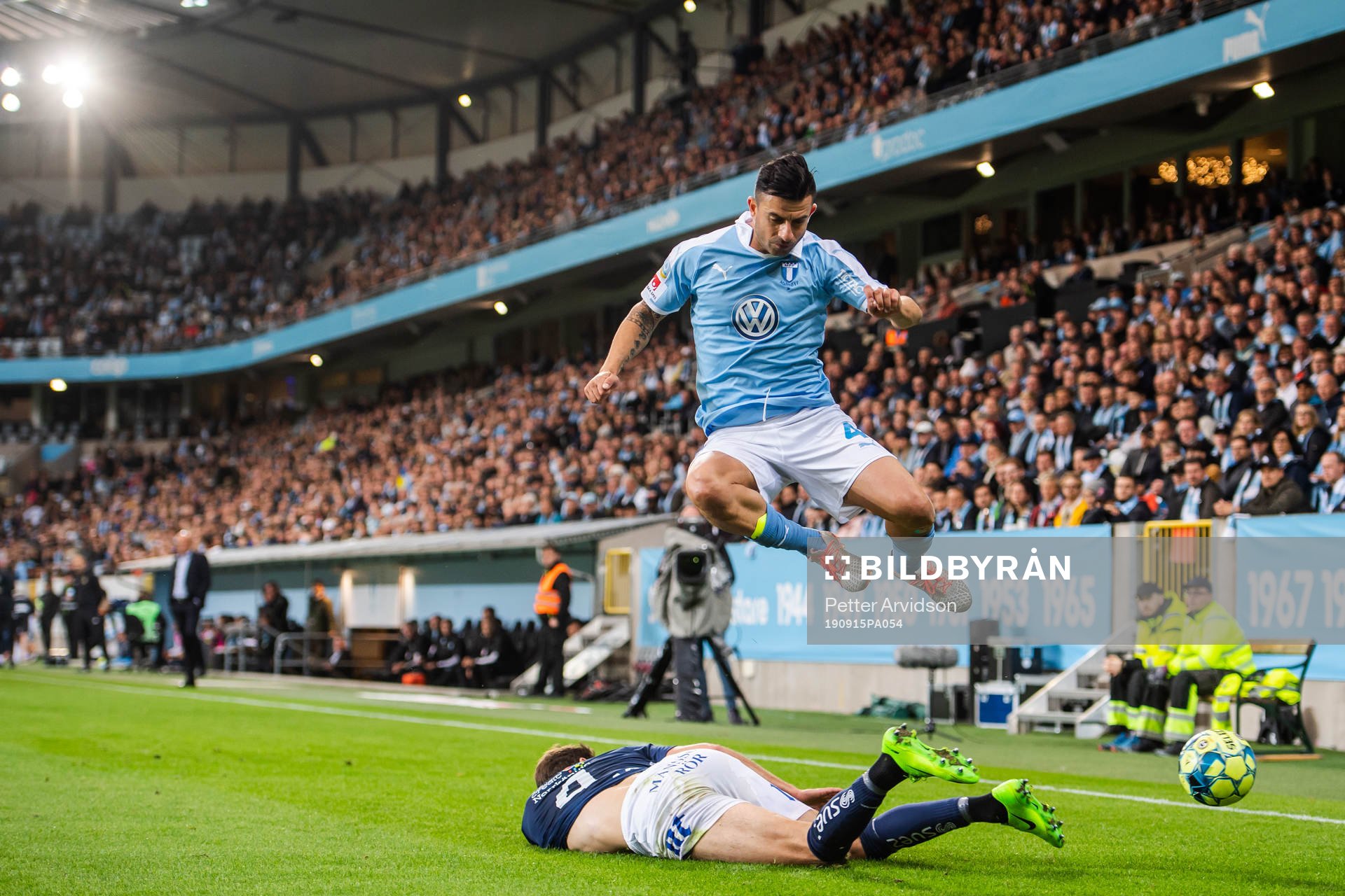 IFK Norrköpings Lars Krogh Gerson och Malmö FFs Behrang