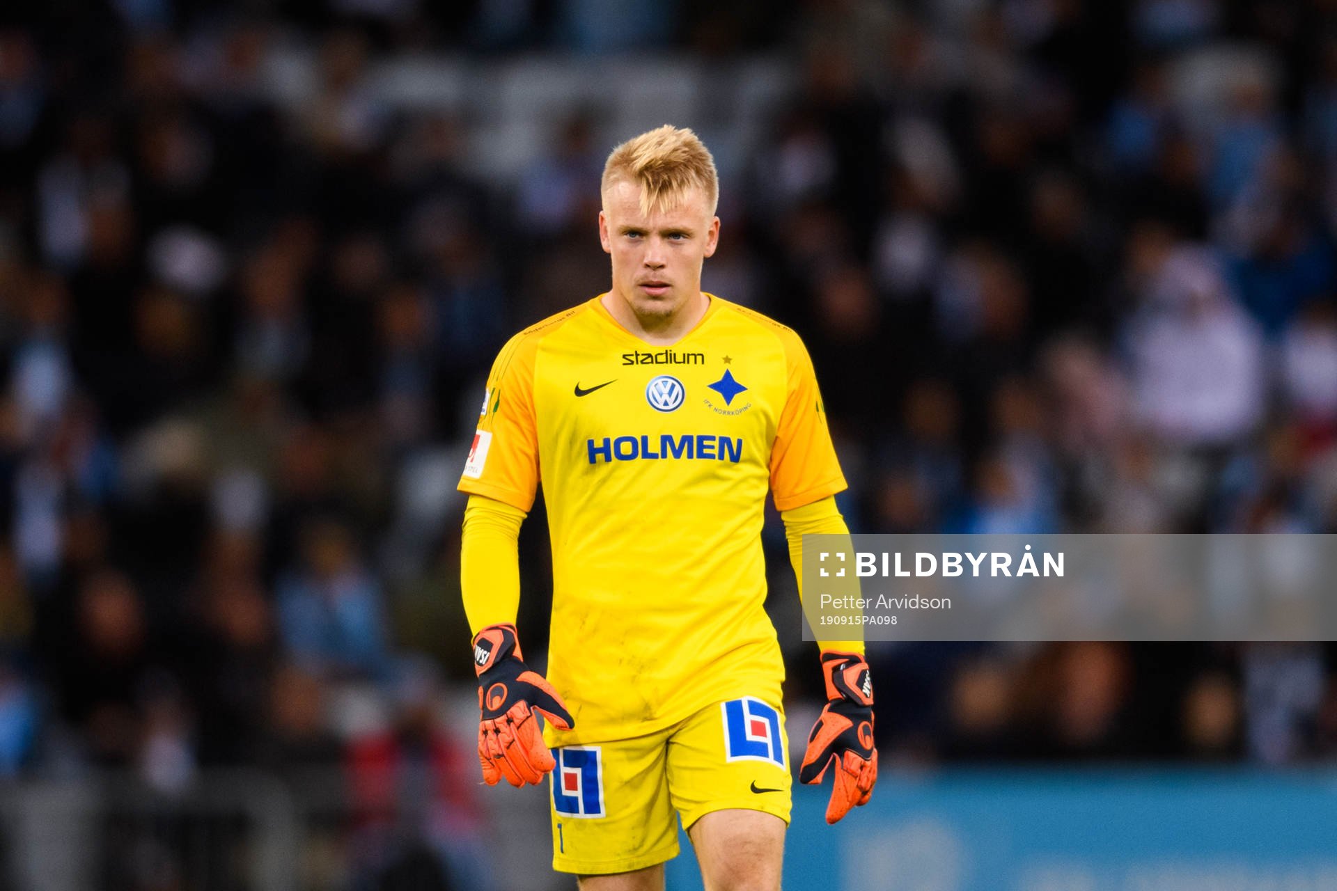 IFK Norrköpings målvakt Isak Pettersson