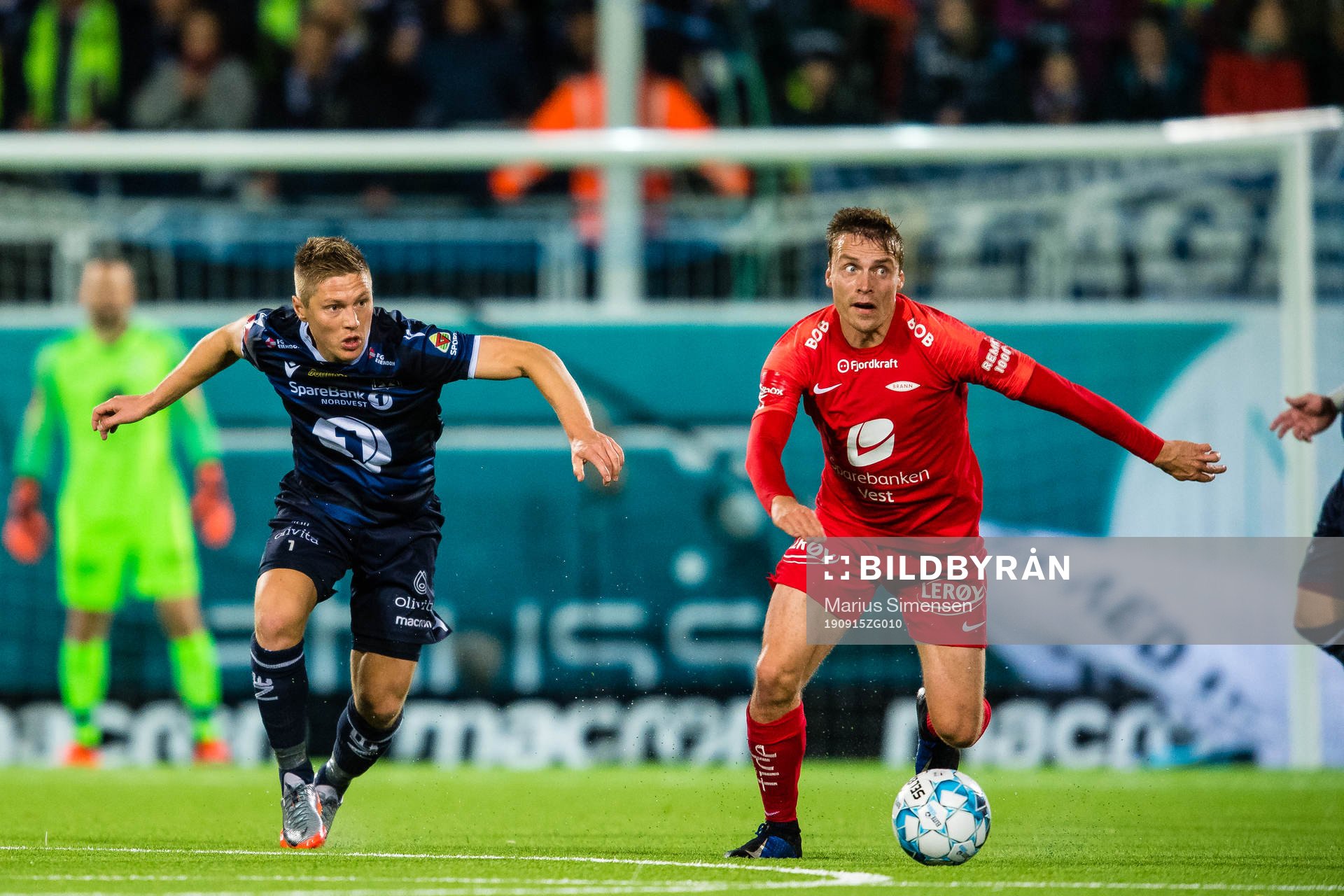 Torgil Øwre Gjertsen of Kristiansund and Ruben Yttergård