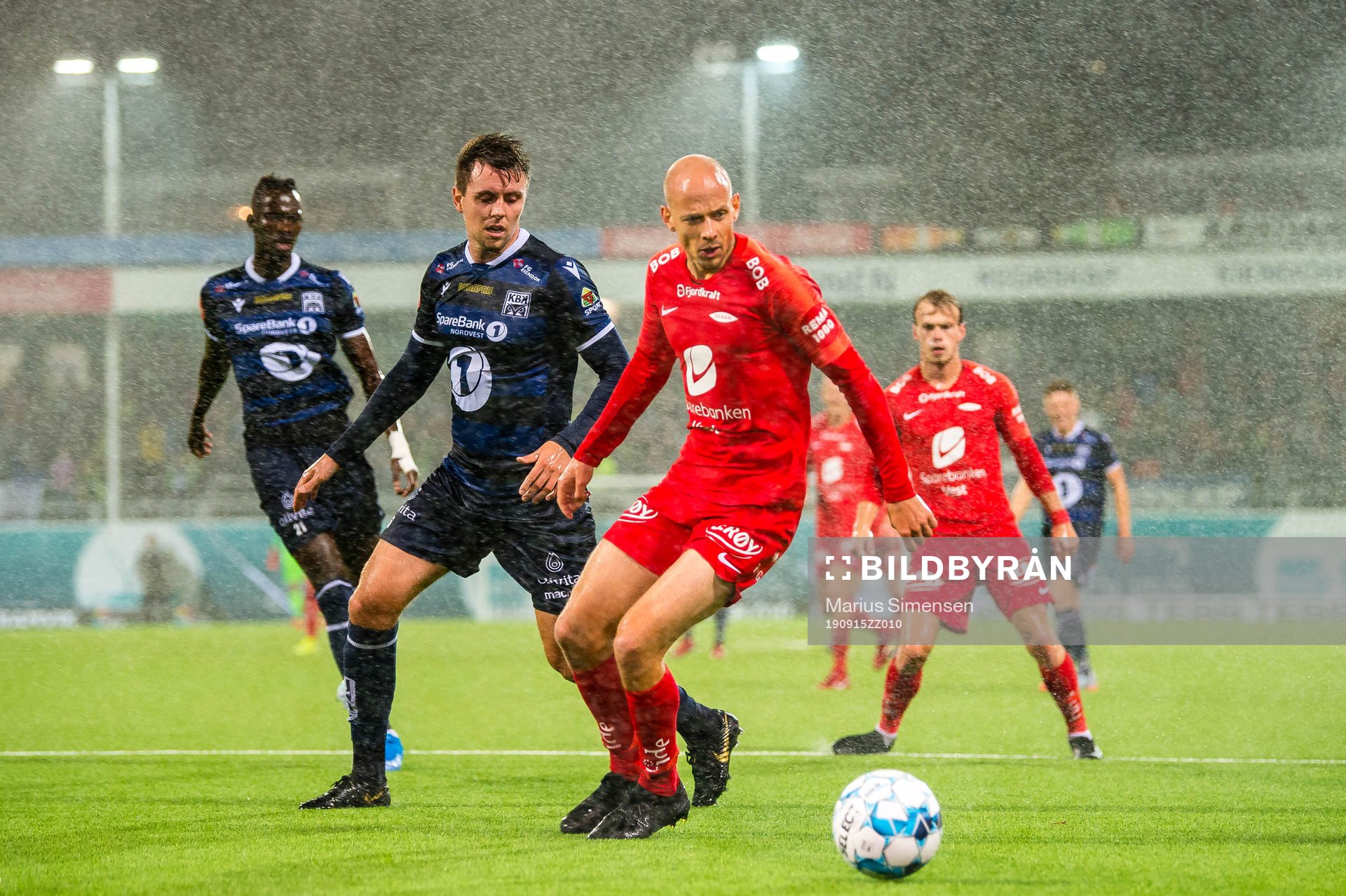 Andreas Eines Hopmark of Kristiansund and Ruben Kristiansen