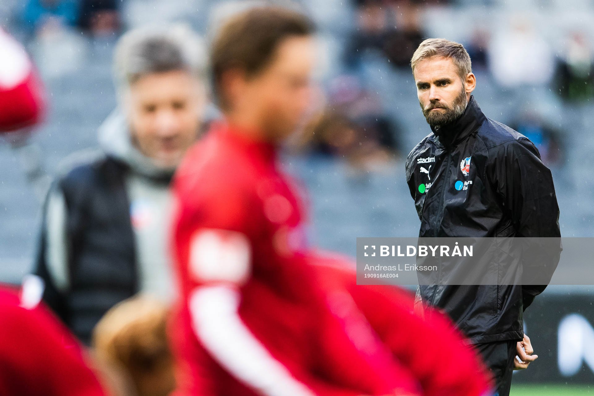 Helsingborgs tränare Olof Mellberg