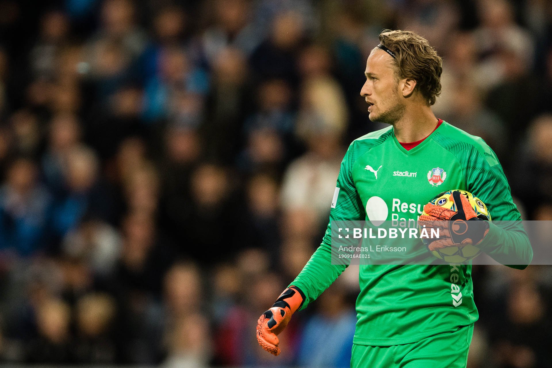 Helsingborgs målvakt Anders Lindegaard
