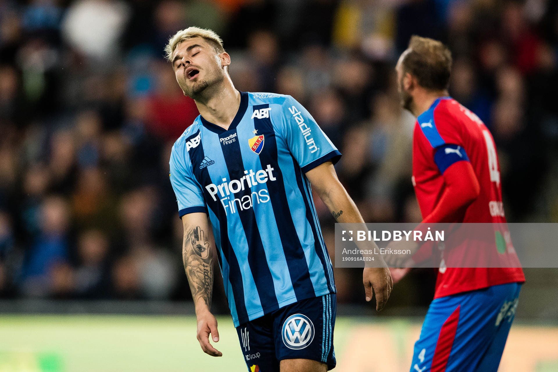 Djurgårdens Astrit Ajdarevic deppar