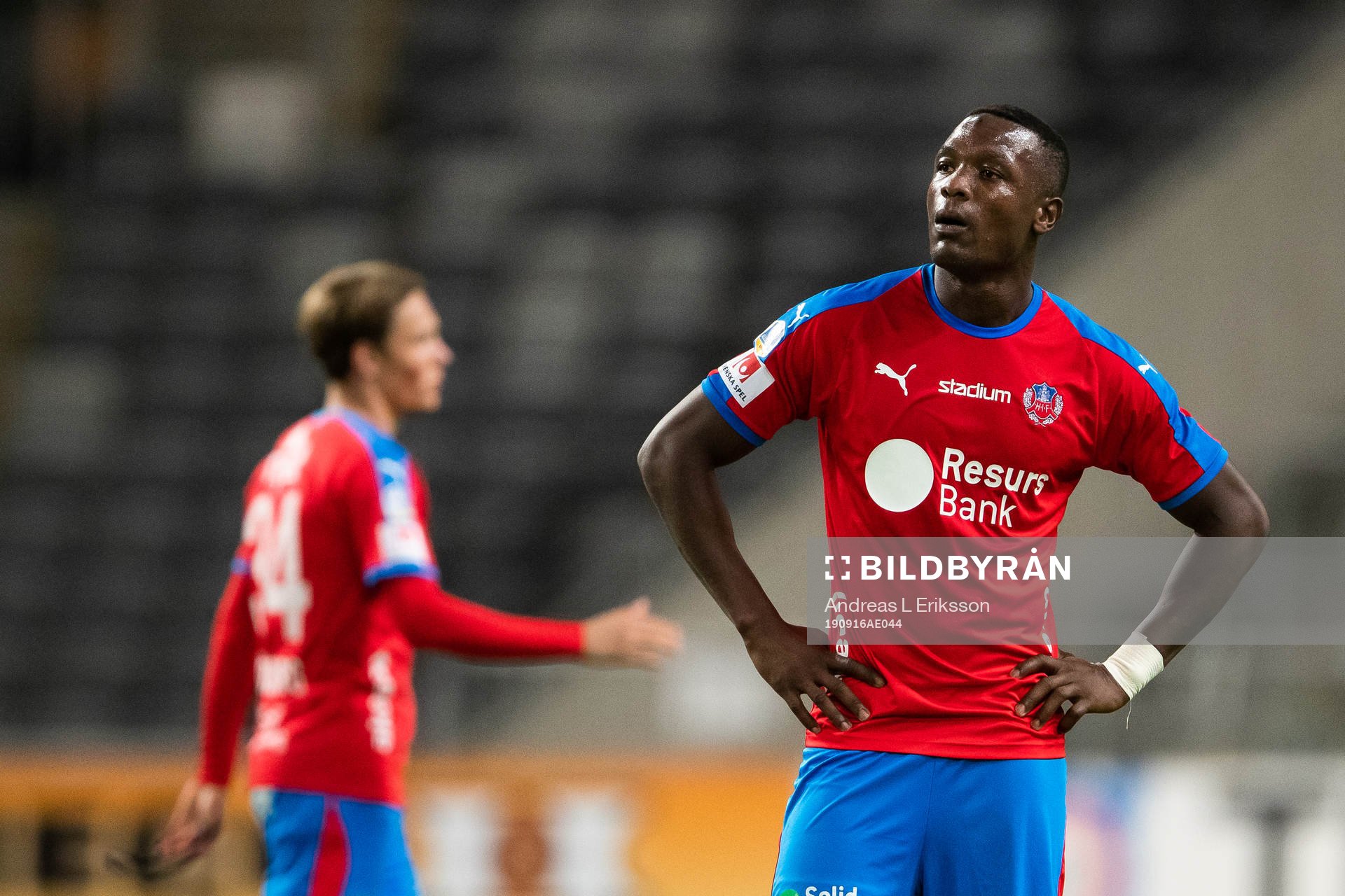 Helsingborgs Alhaji Gero deppar