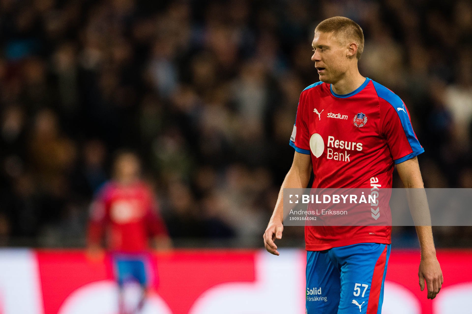Helsingborgs Markus Holgersson deppar