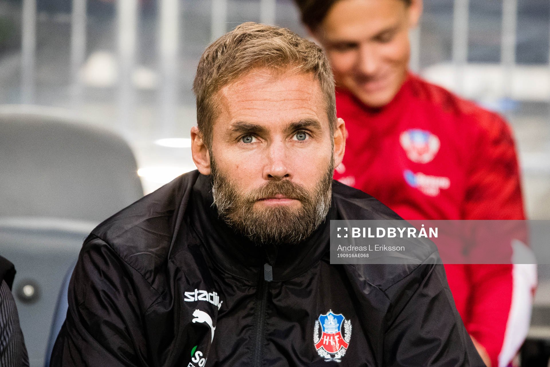 Helsingborgs tränare Olof Mellberg