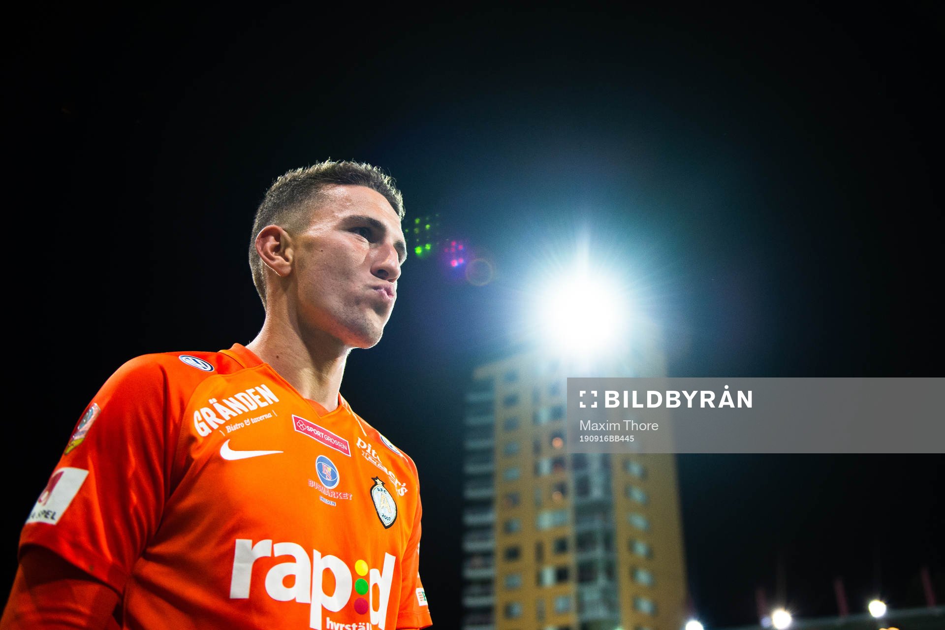 AFC Eskilstunas Adnan Kojic deppar