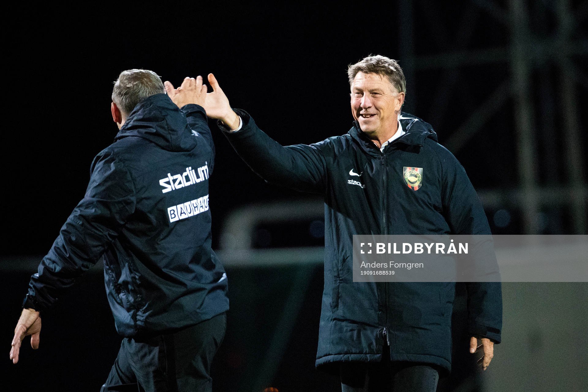 Brommapojkarnas tränare Kjell Jonevret efter fotbollsmatchen i Superettan mellan Västerås och Brommapojkarna den 16 september 2019 i Västerås.