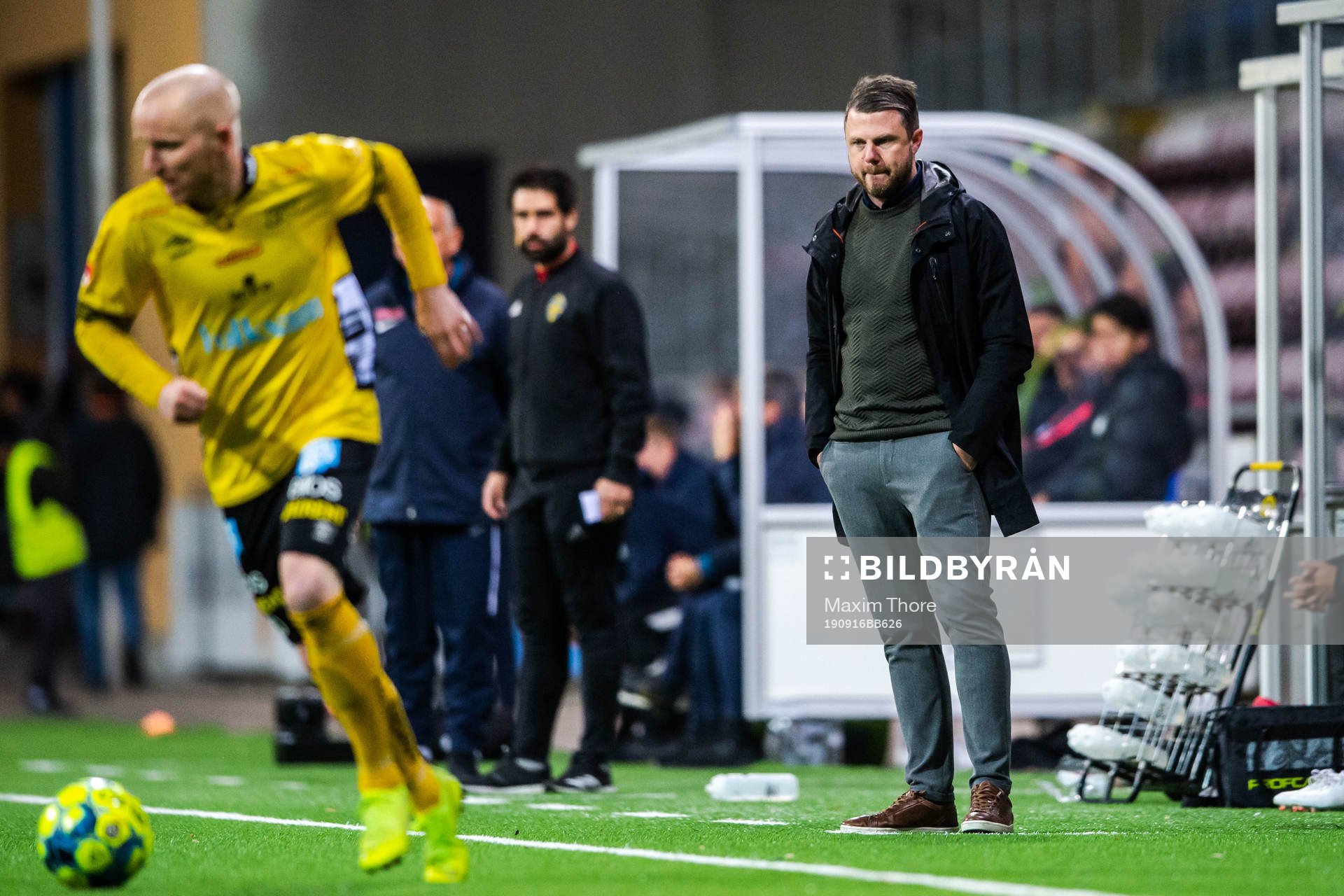 Elfsborgs manager Jimmy Thelin