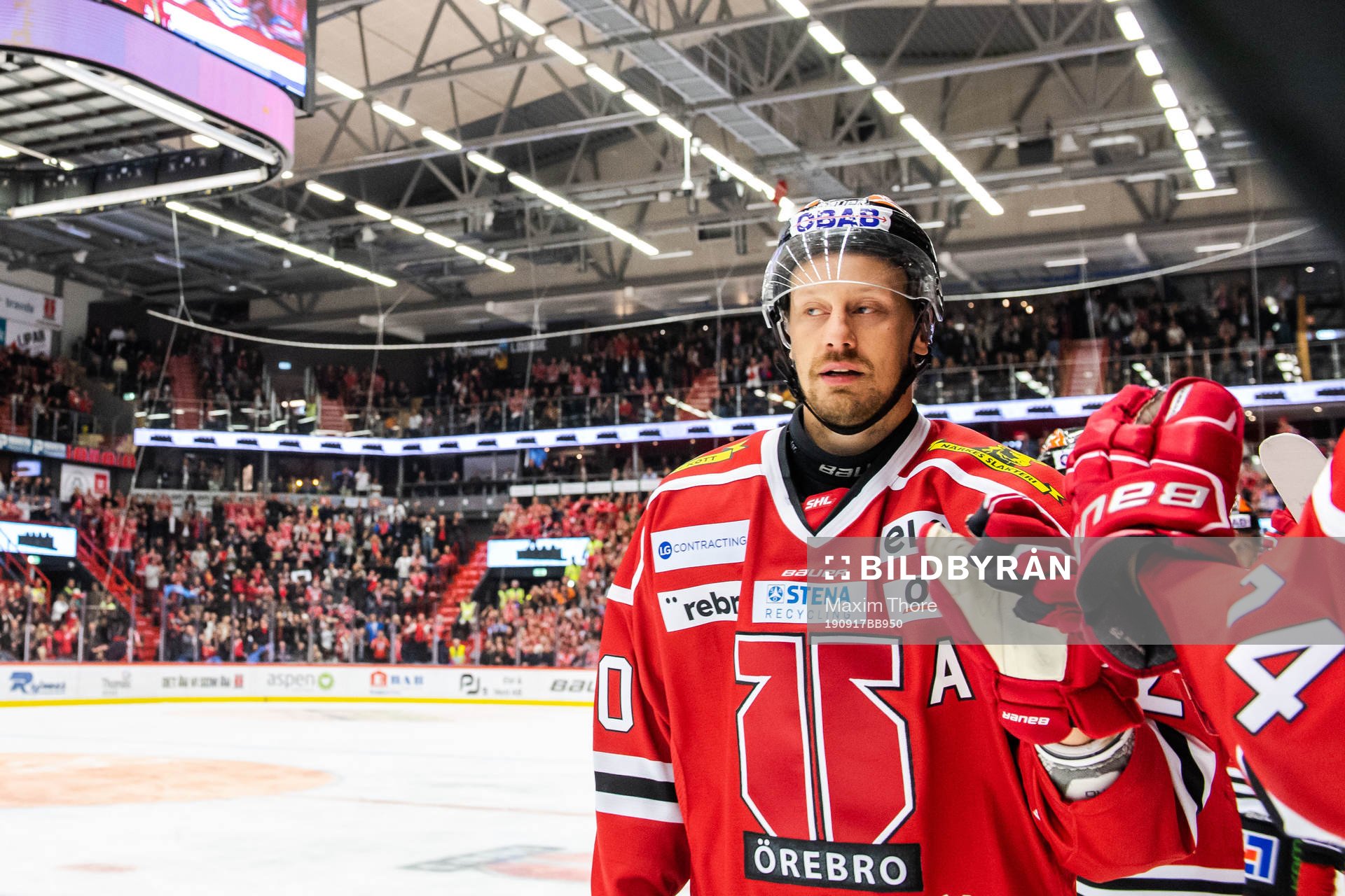 Örebros Marcus Weinstock jublar 2-1