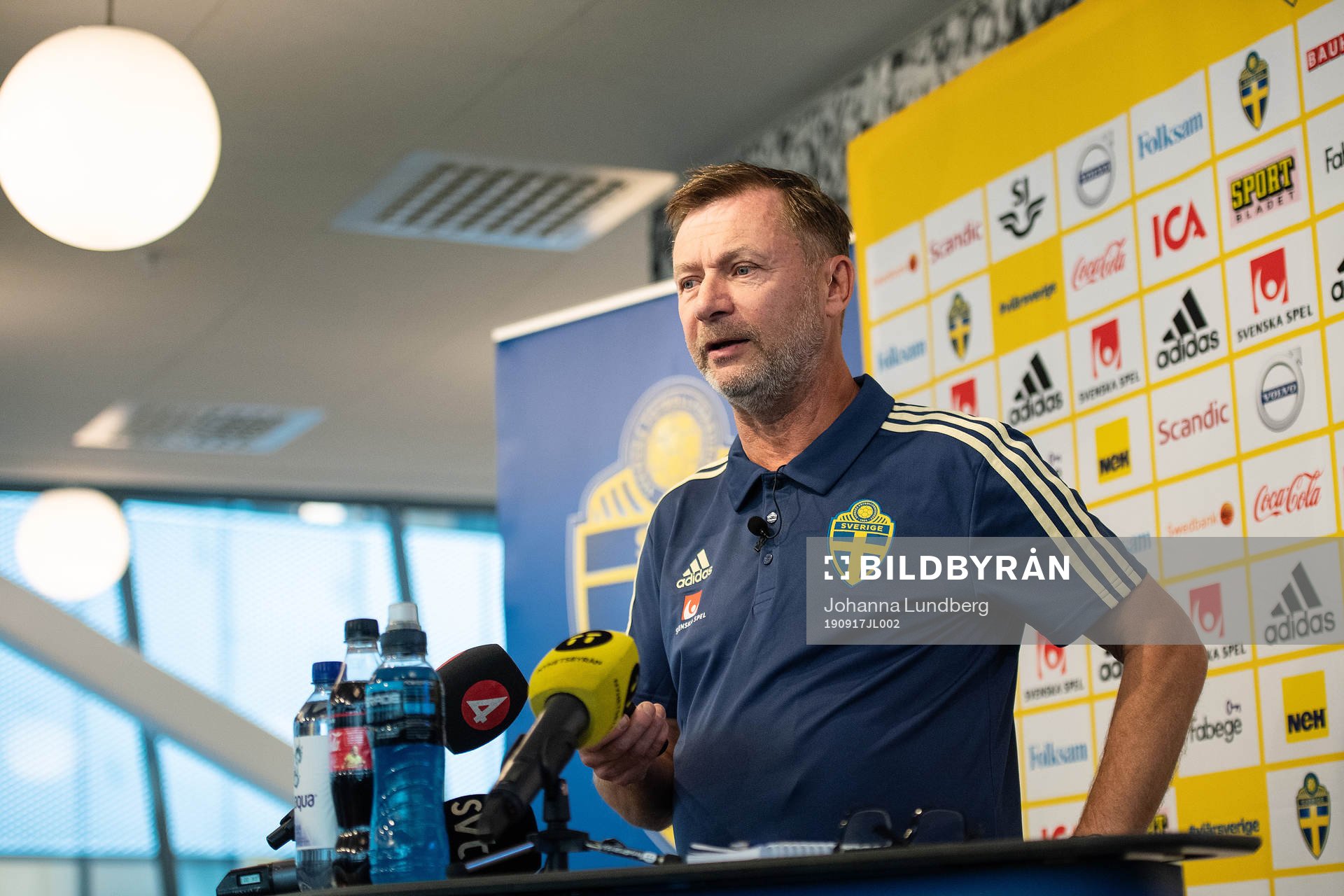 Peter Gerhardsson, förbundskapten för damlandslaget