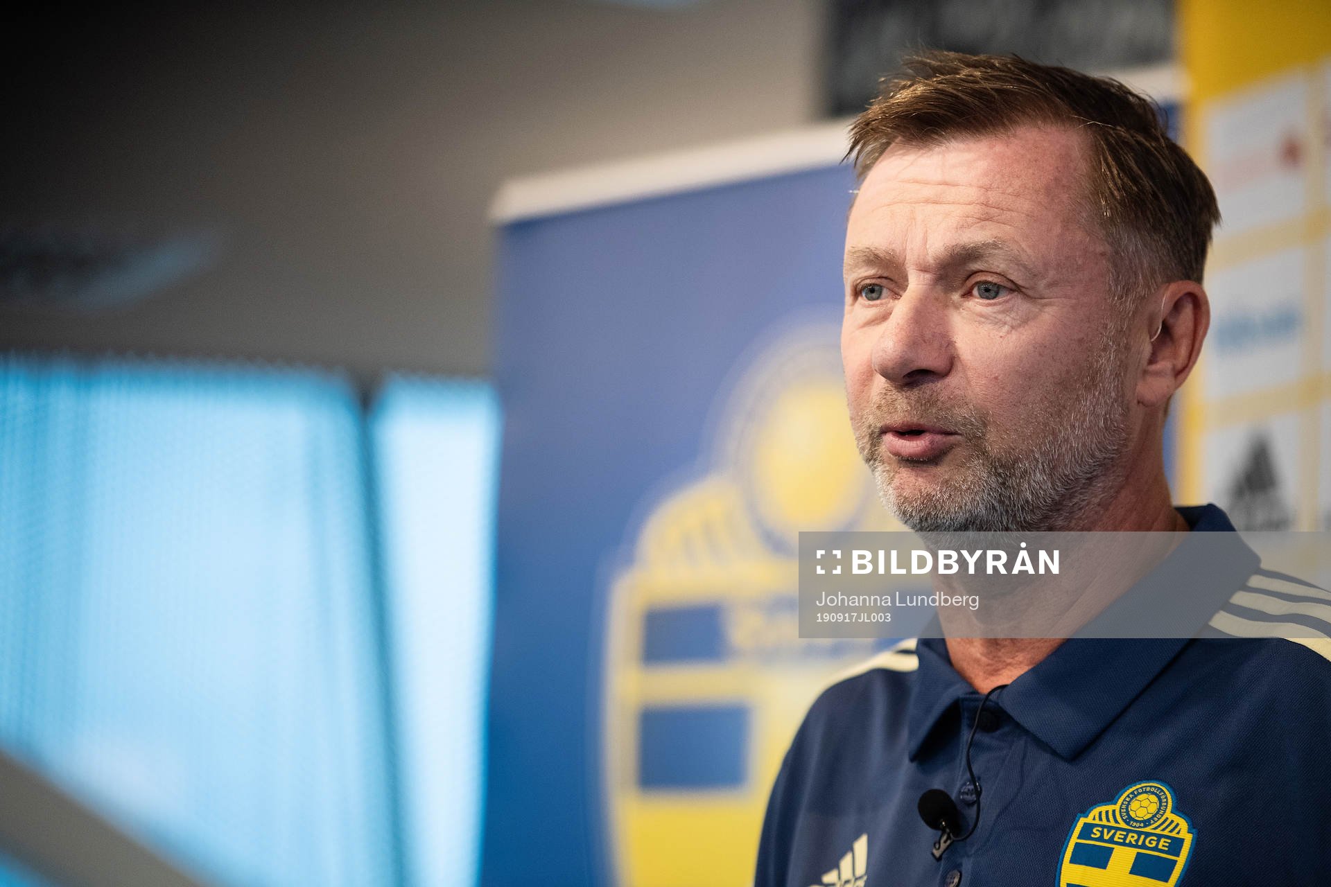 Peter Gerhardsson, förbundskapten för damlandslaget