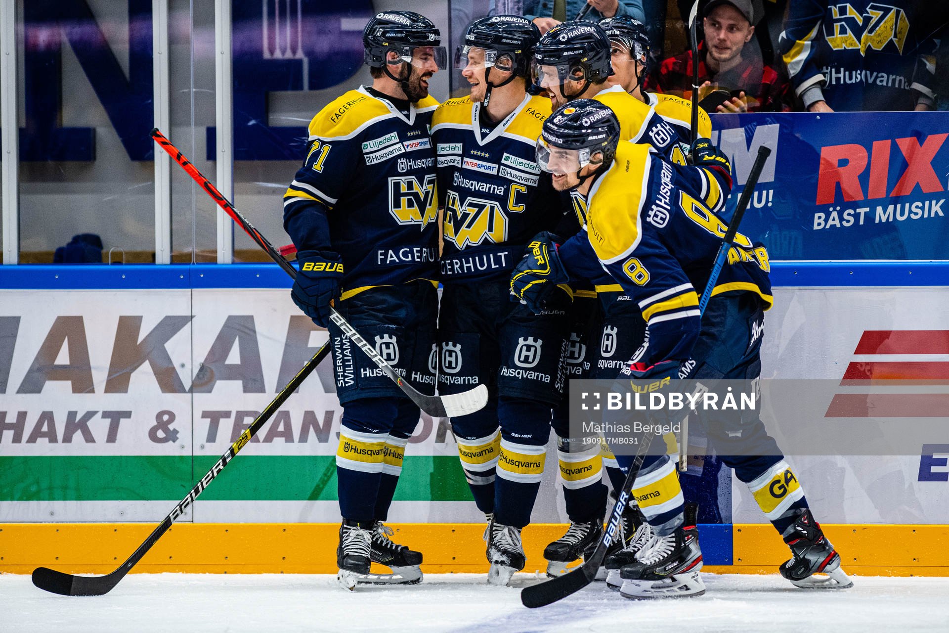 s Simon Önerud, Linus Fröberg, Axel Holmström och Nils