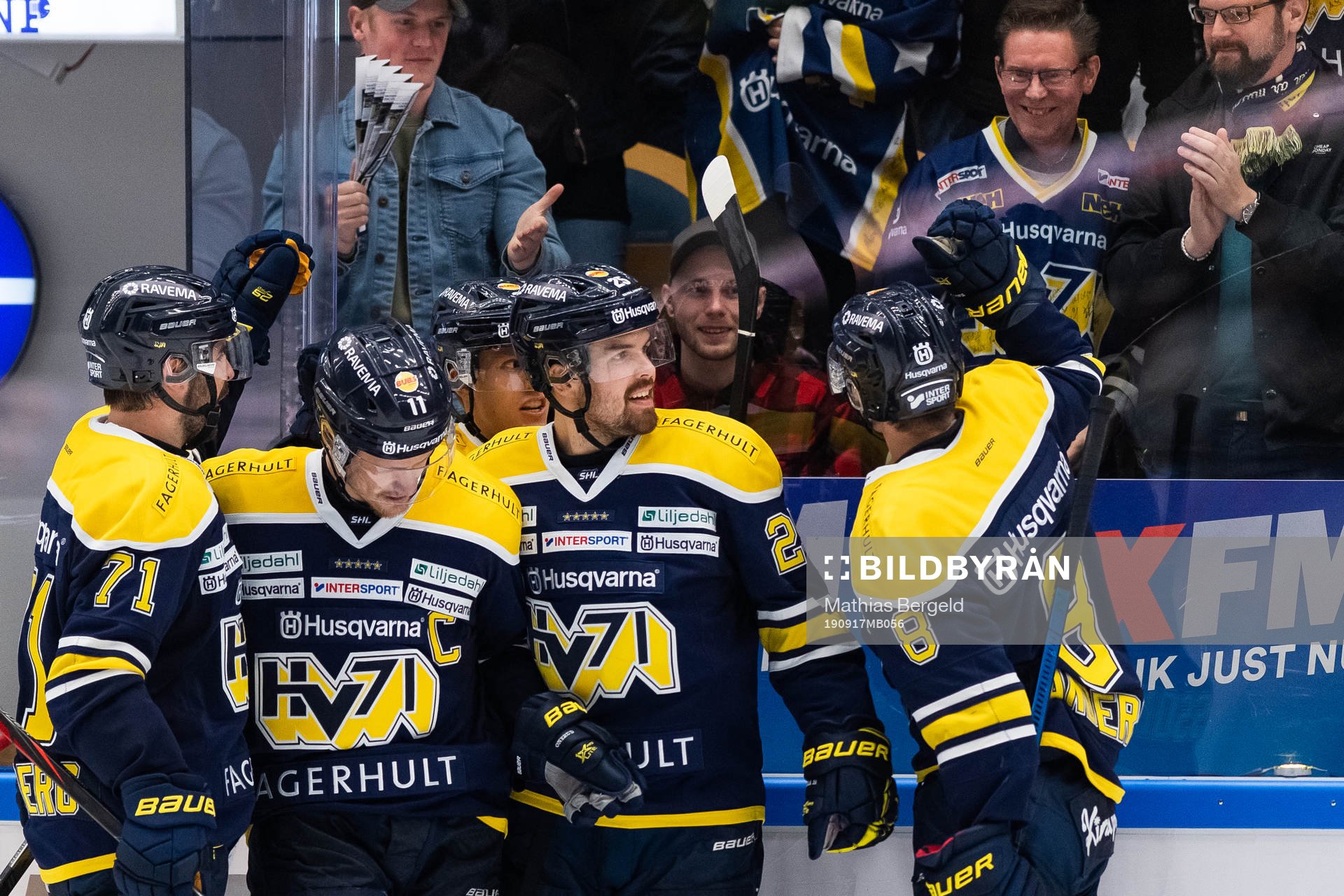 s Linus Fröberg, Simon Önerud, Axel Holmström och Nils