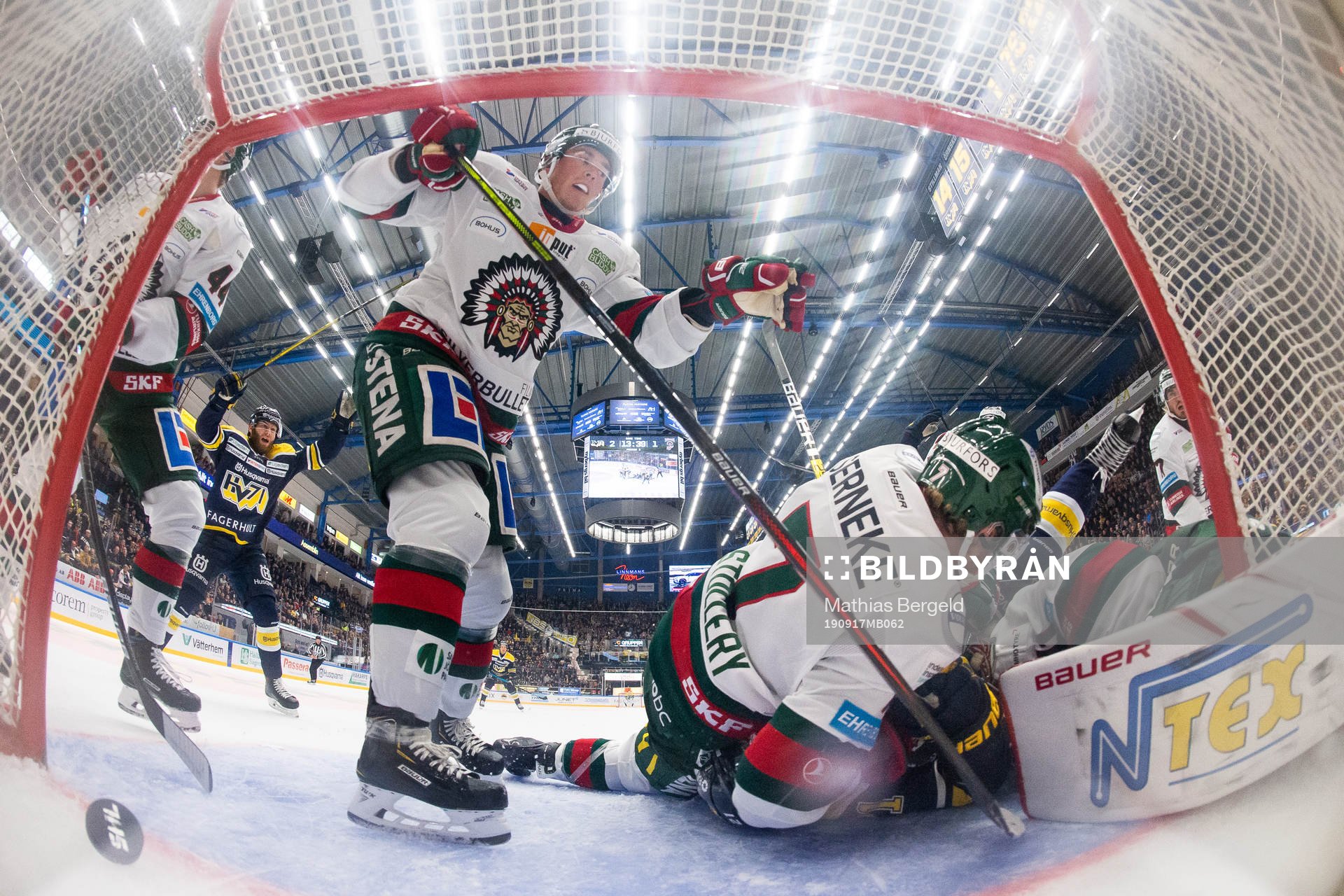 s Christian Sandberg vid en situation där HV71 fick ett