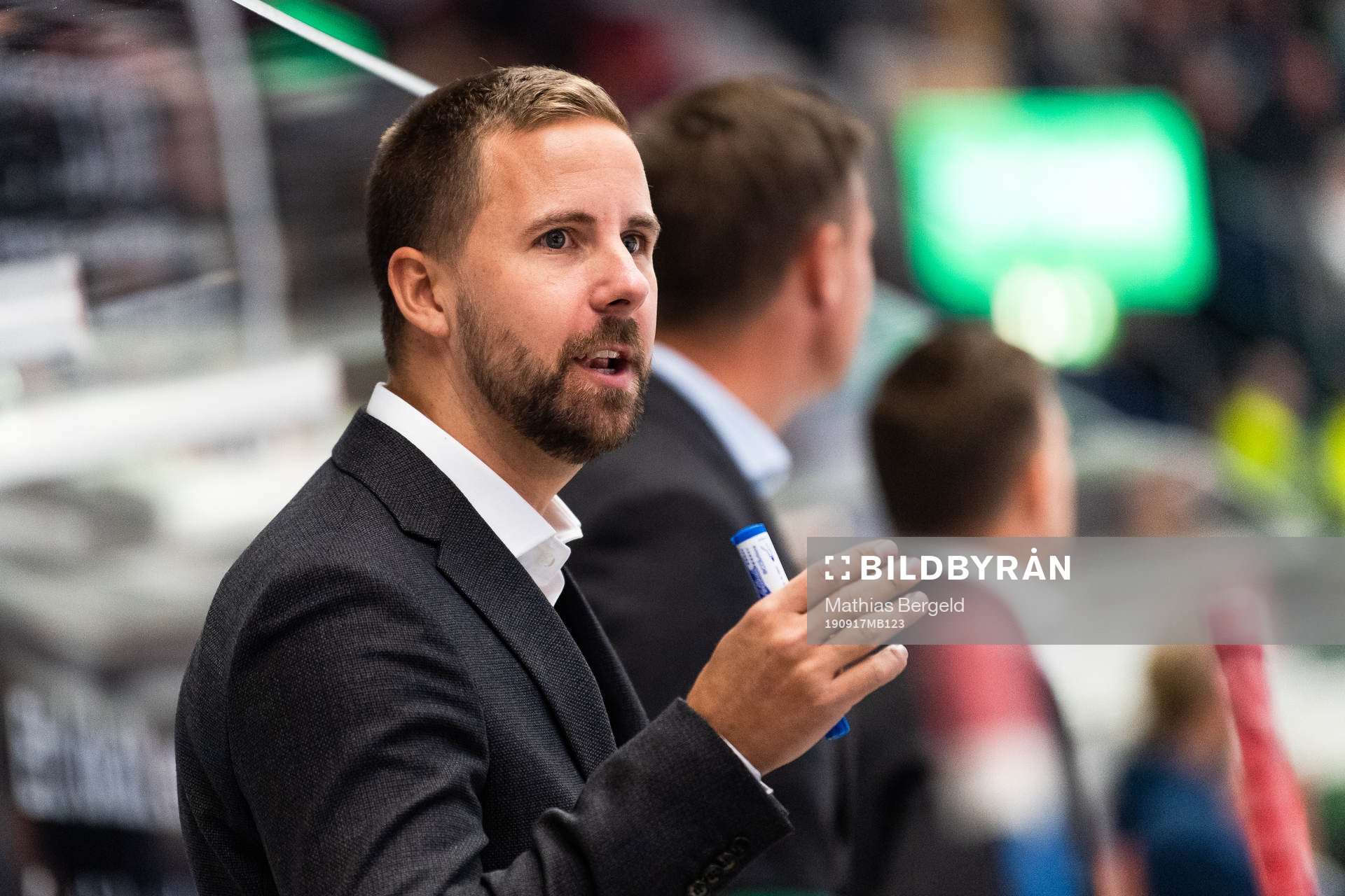 Frölundas assisterande tränare Viktor Stråhle