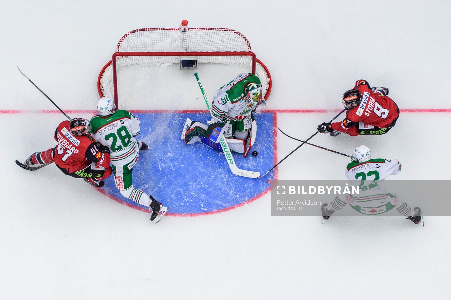 Malmö Redhawks Emil Sylvegård och Frederik Storm oroar