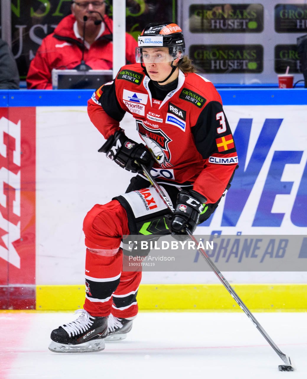Malmö Redhawks Malte Setkov