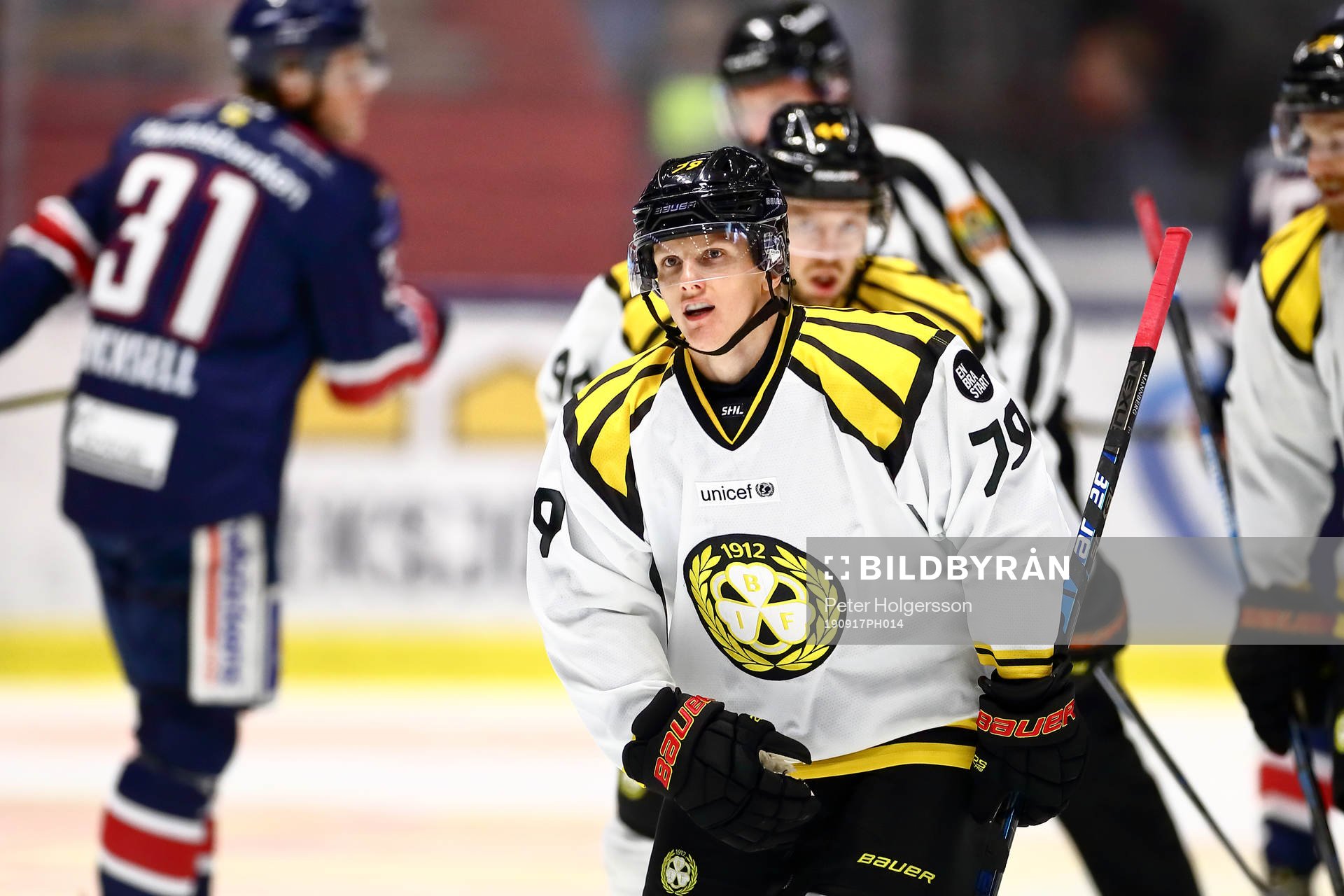 Brynäs Daniel Mannberg jublar