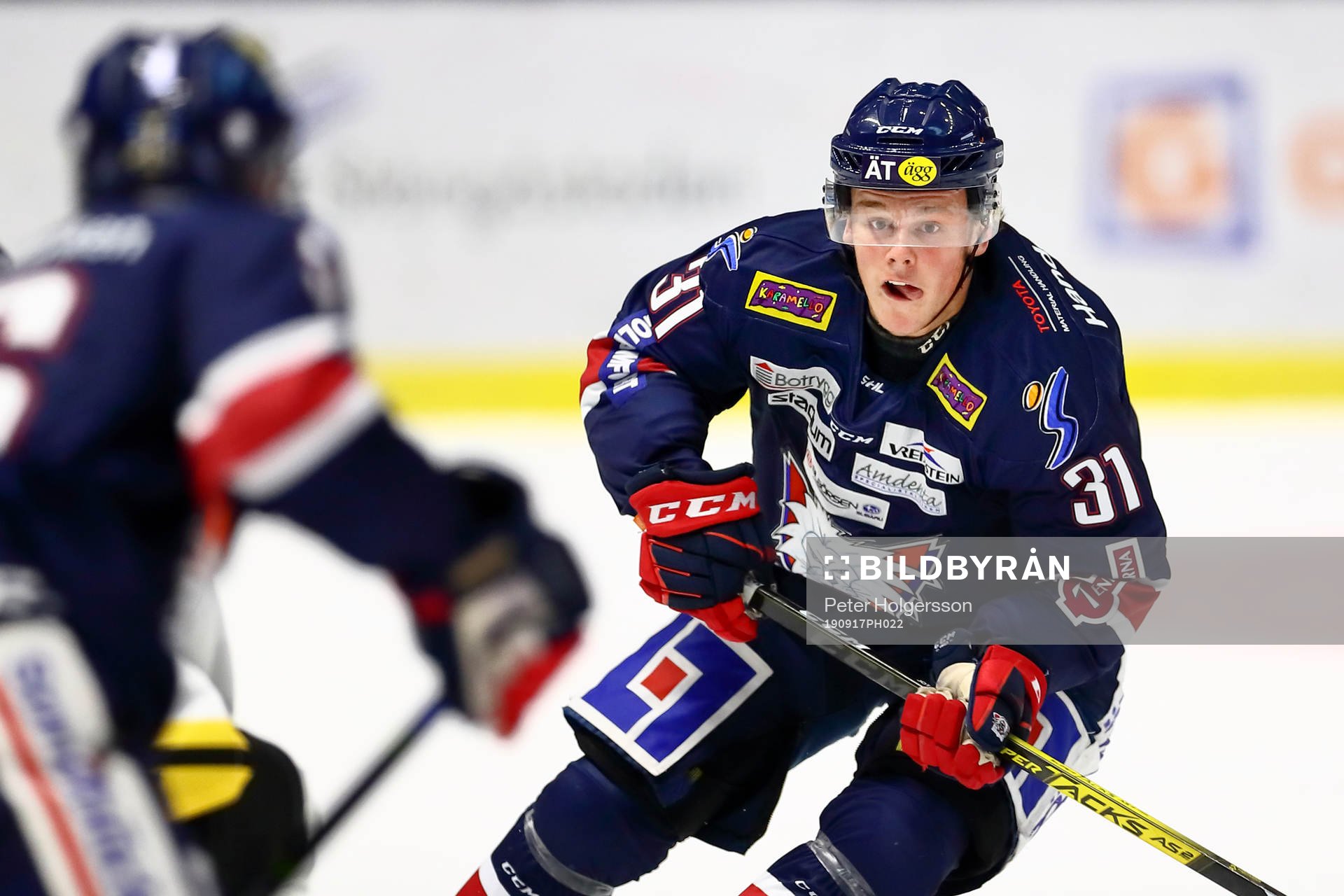 Linköpings Olle Lycksell (mål 1-2)