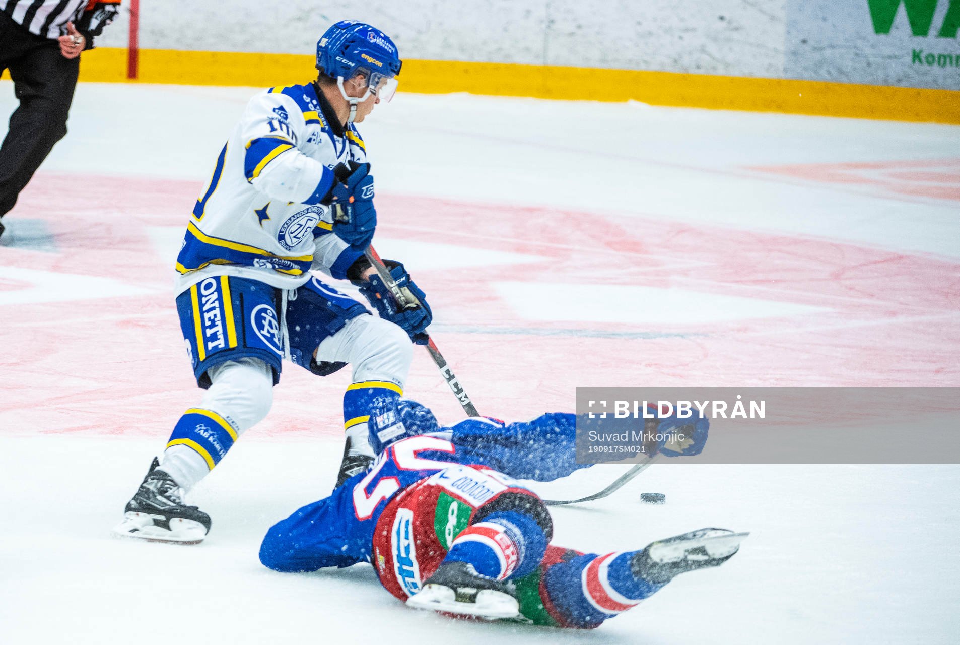 Oskarshamns Johan Alm och Leksands Martin Karlsson