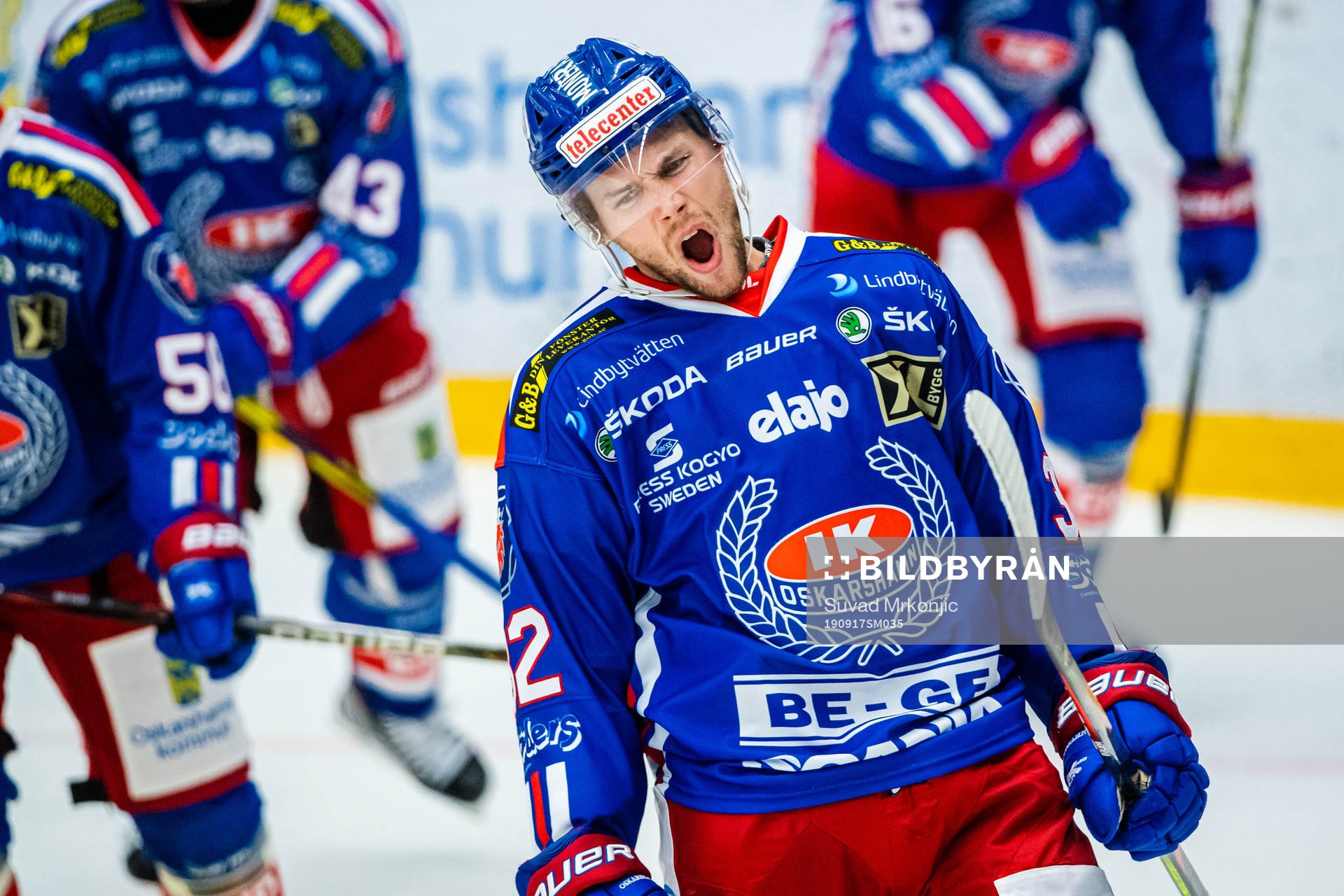 Oskarshamns Markus Modigs jublar