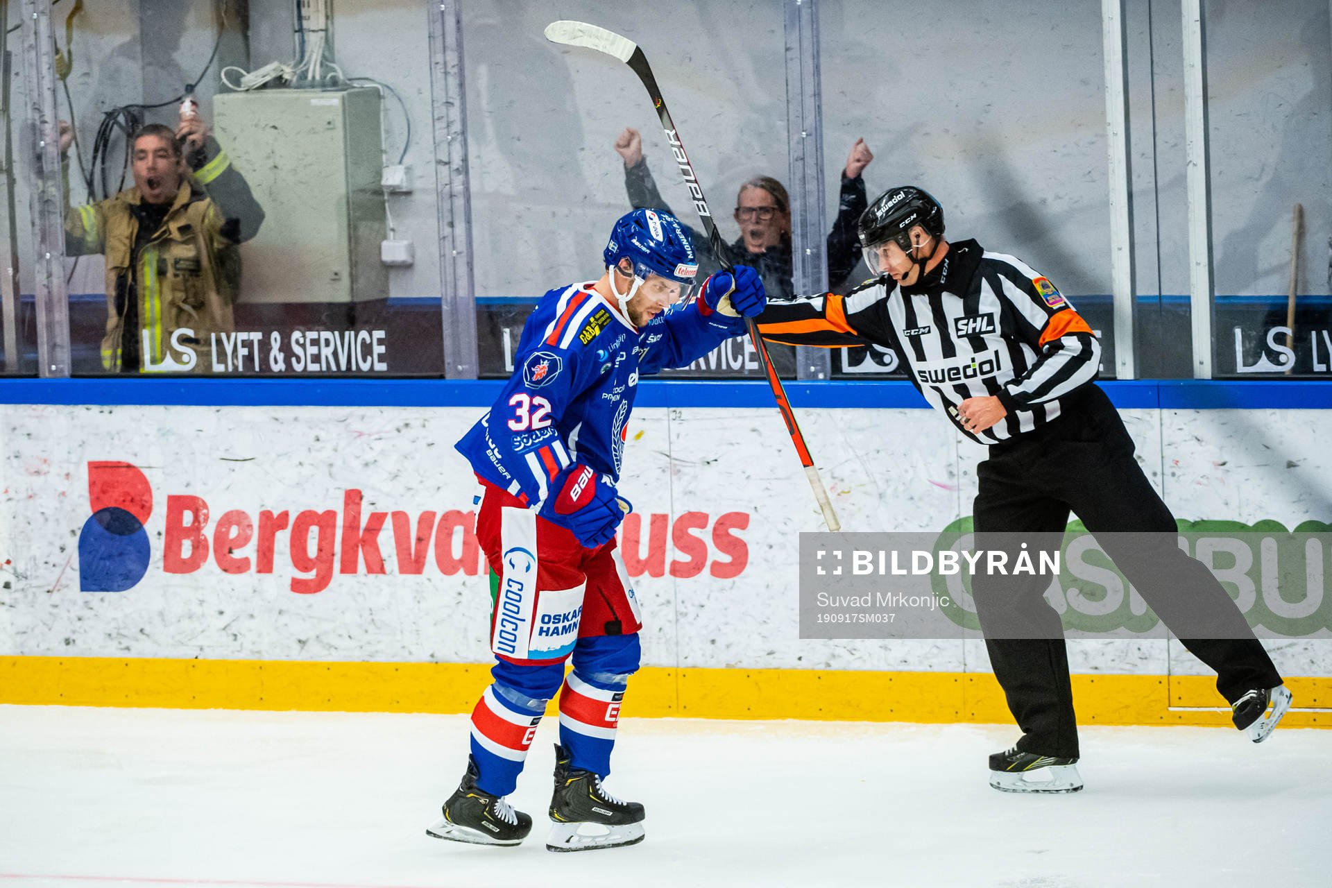 Oskarshamns Markus Modigs jublar