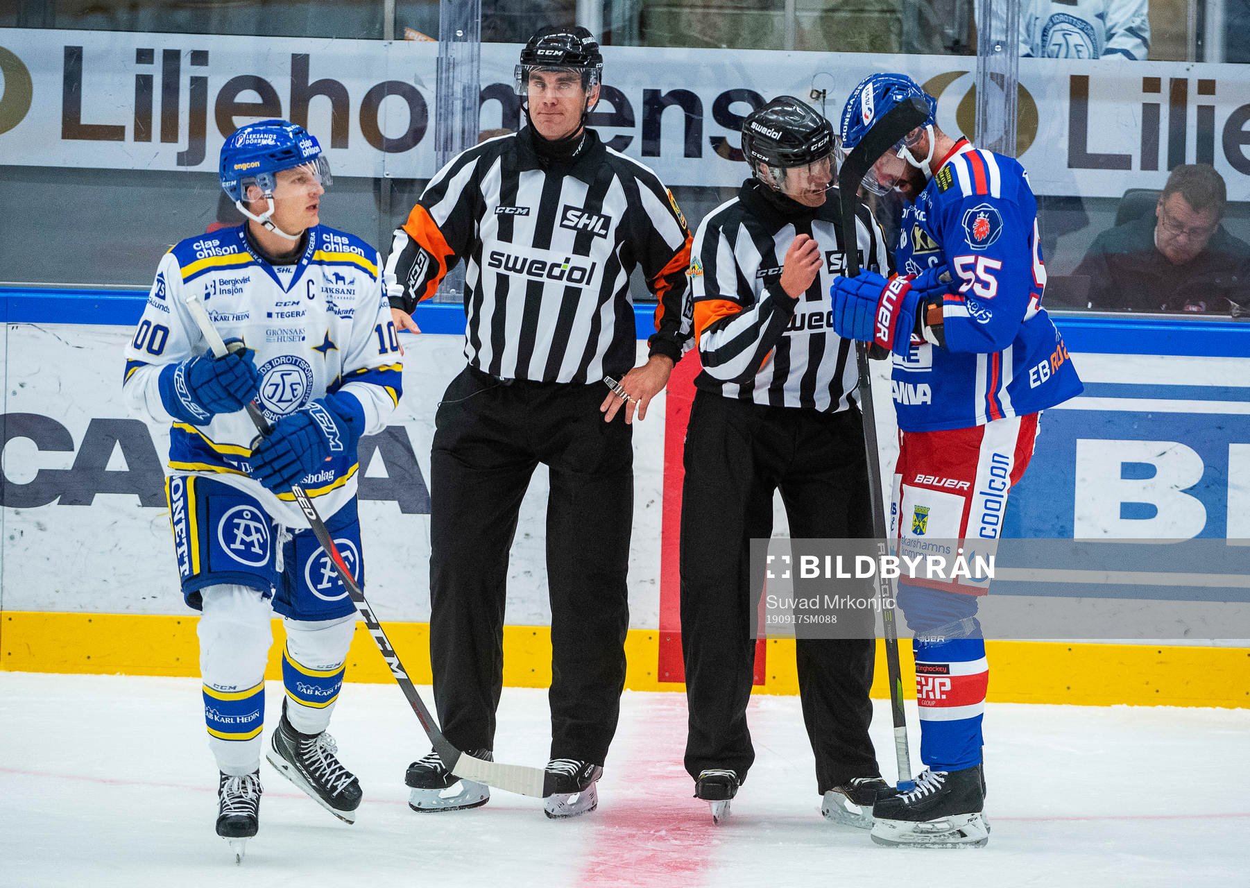 Oskarshamns Johan Alm och Leksands Martin Karlsson