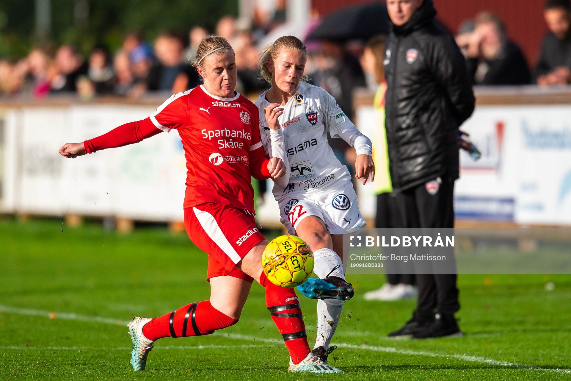 Dösjöbros Melina Skarström och Rosengårds Fiona Brown