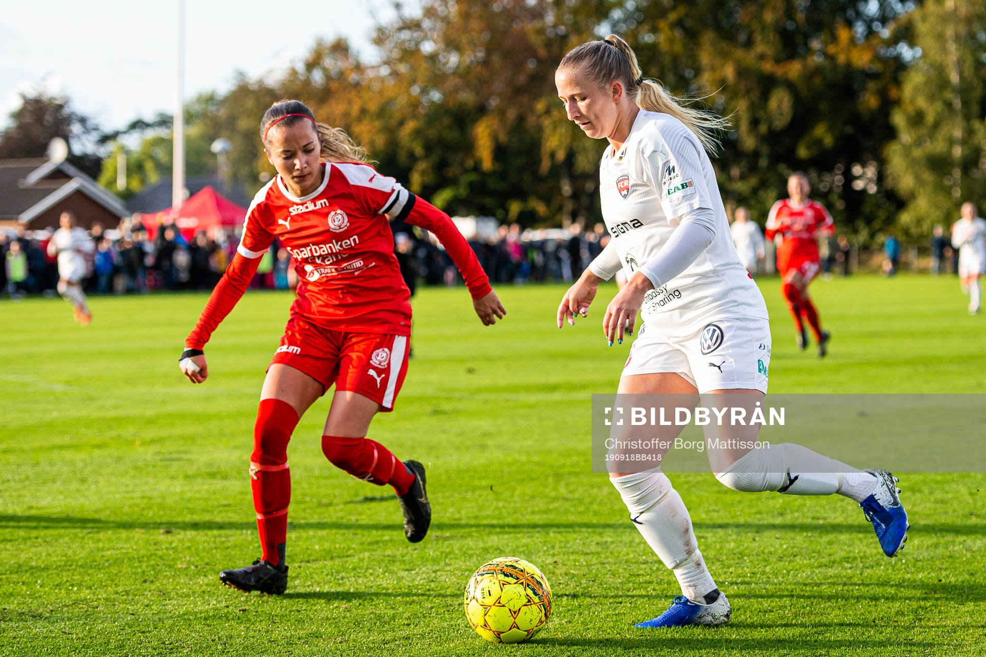 Dösjöbros Cornelia Lindgren och Rosengårds Hailie Mace