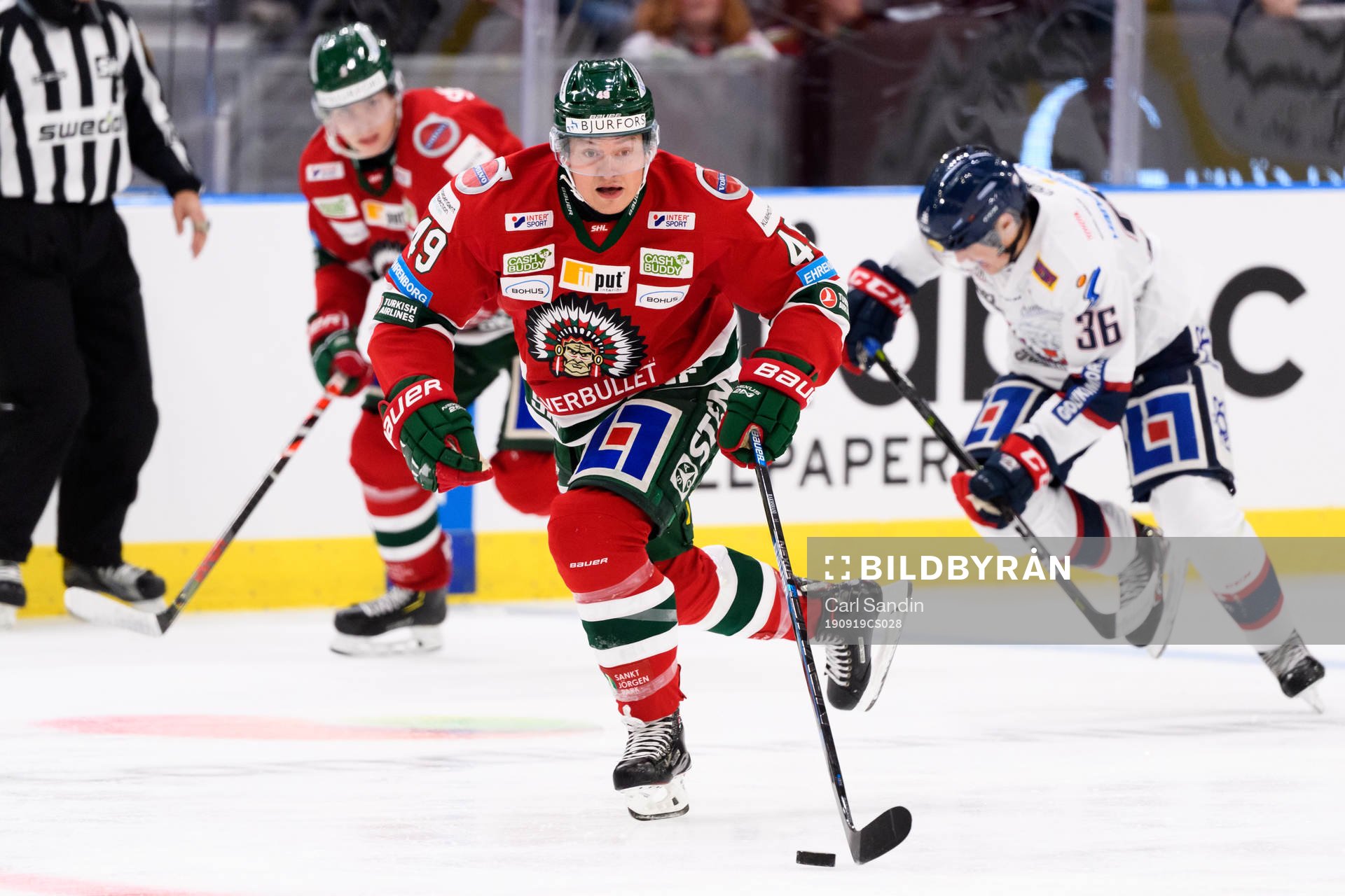 Frölundas Rhett Rakhshani