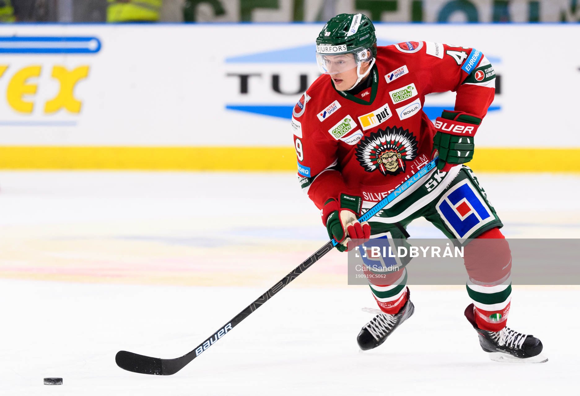 Frölundas Rhett Rakhshani