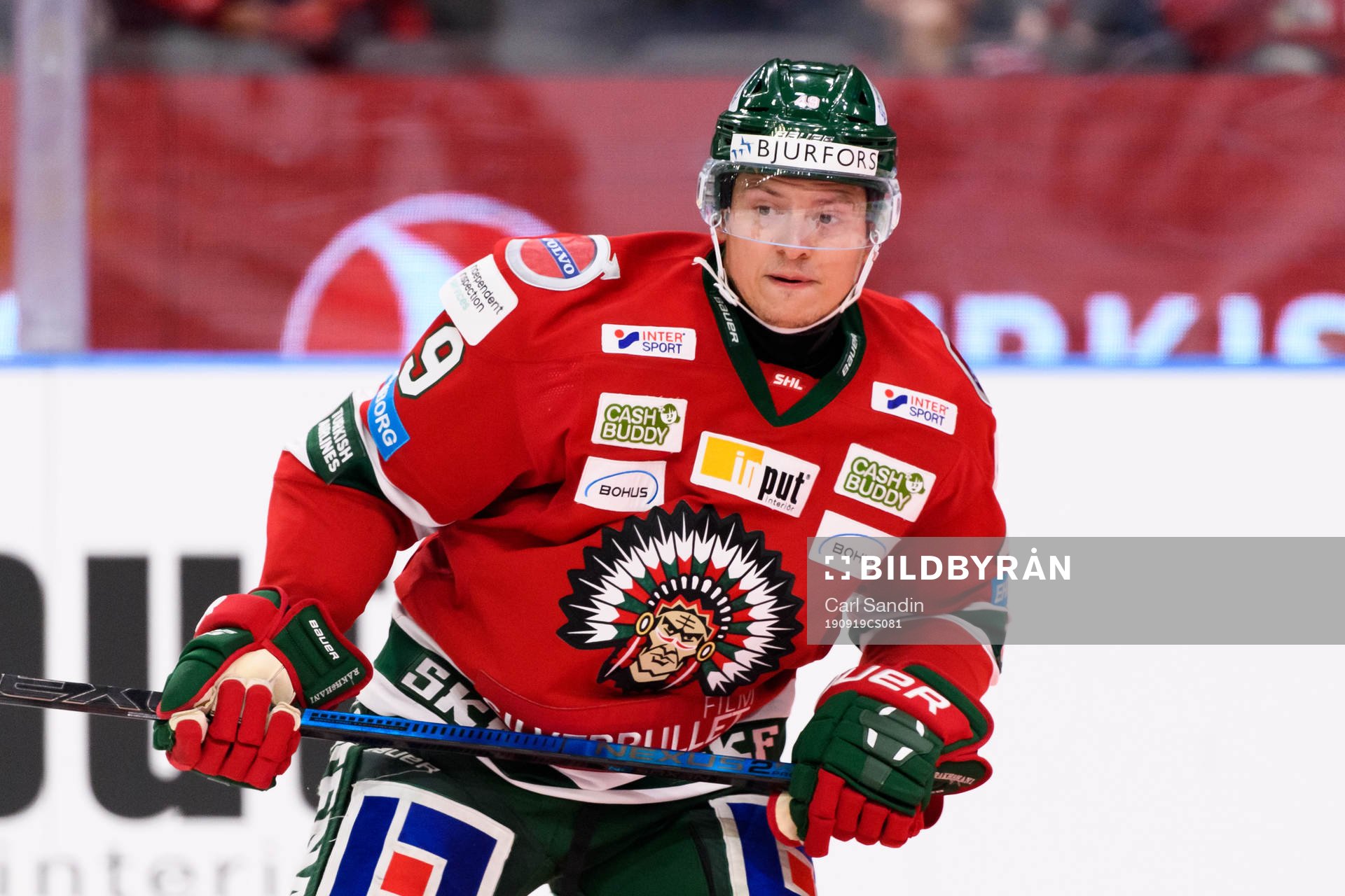 Frölundas Rhett Rakhshani