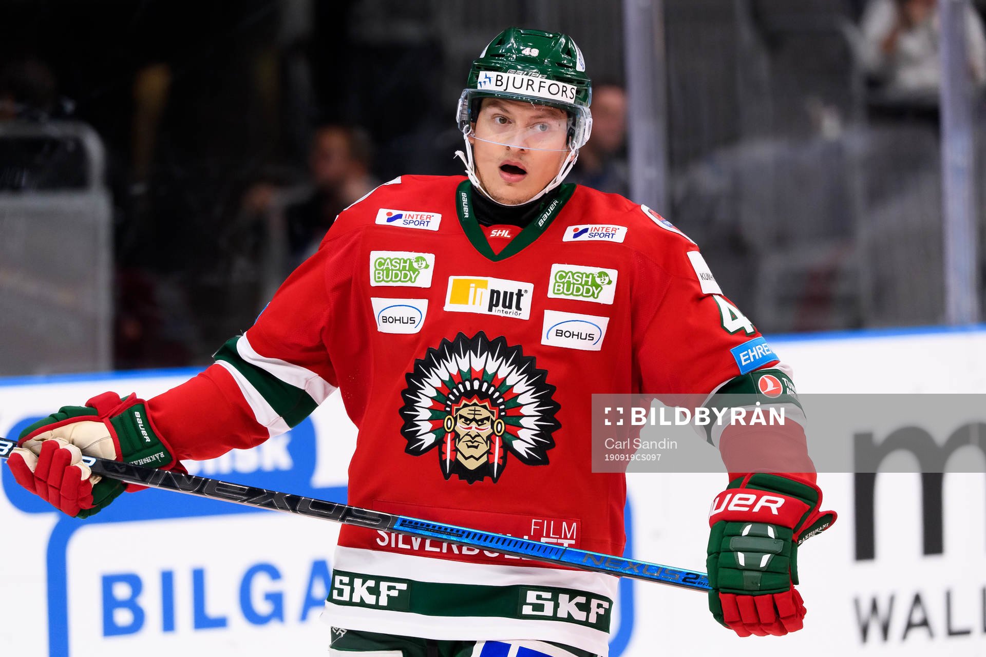 Frölundas Rhett Rakhshani