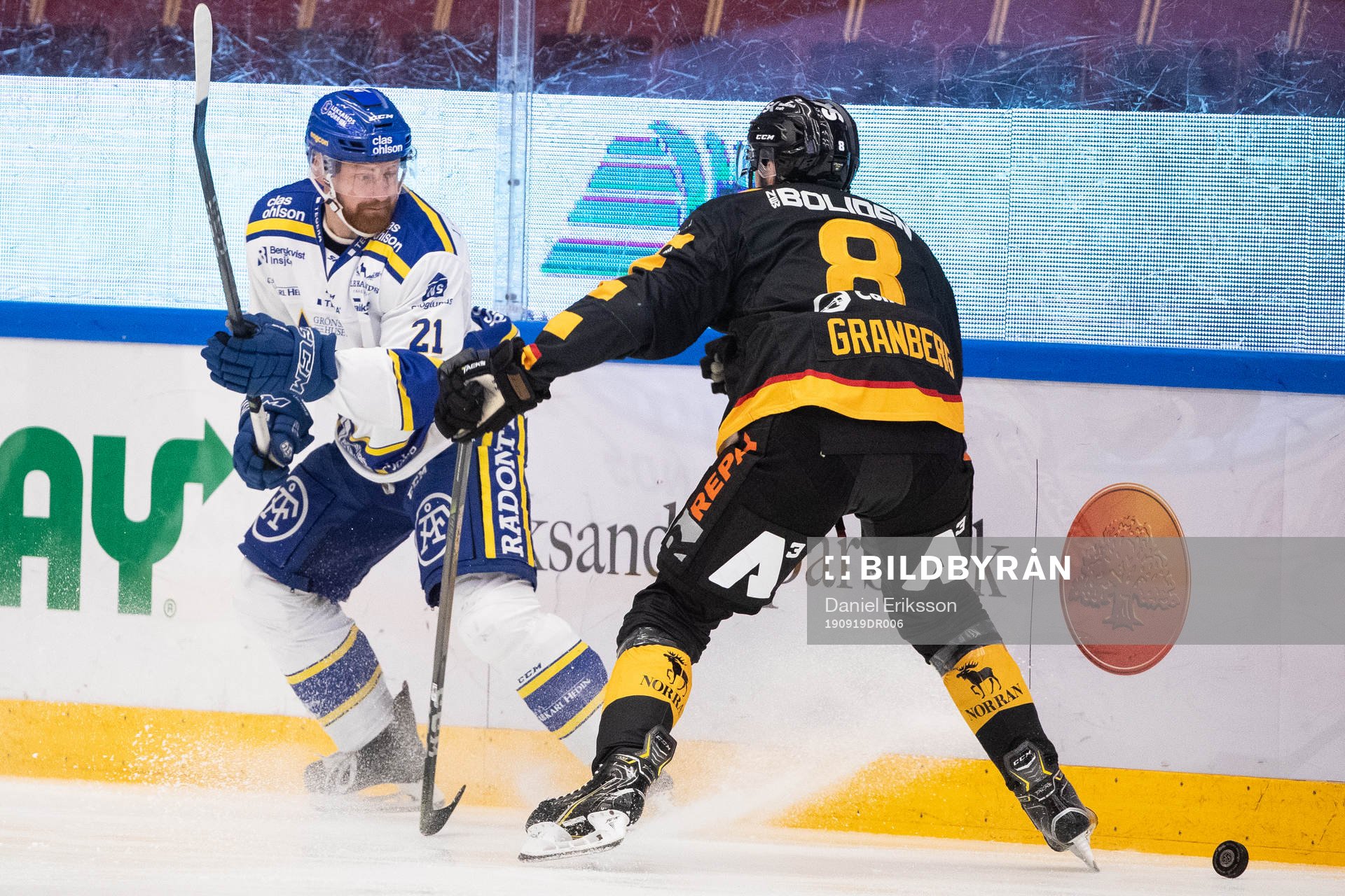 Leksands Mattias Ritola och Skellefteås Petter Granberg