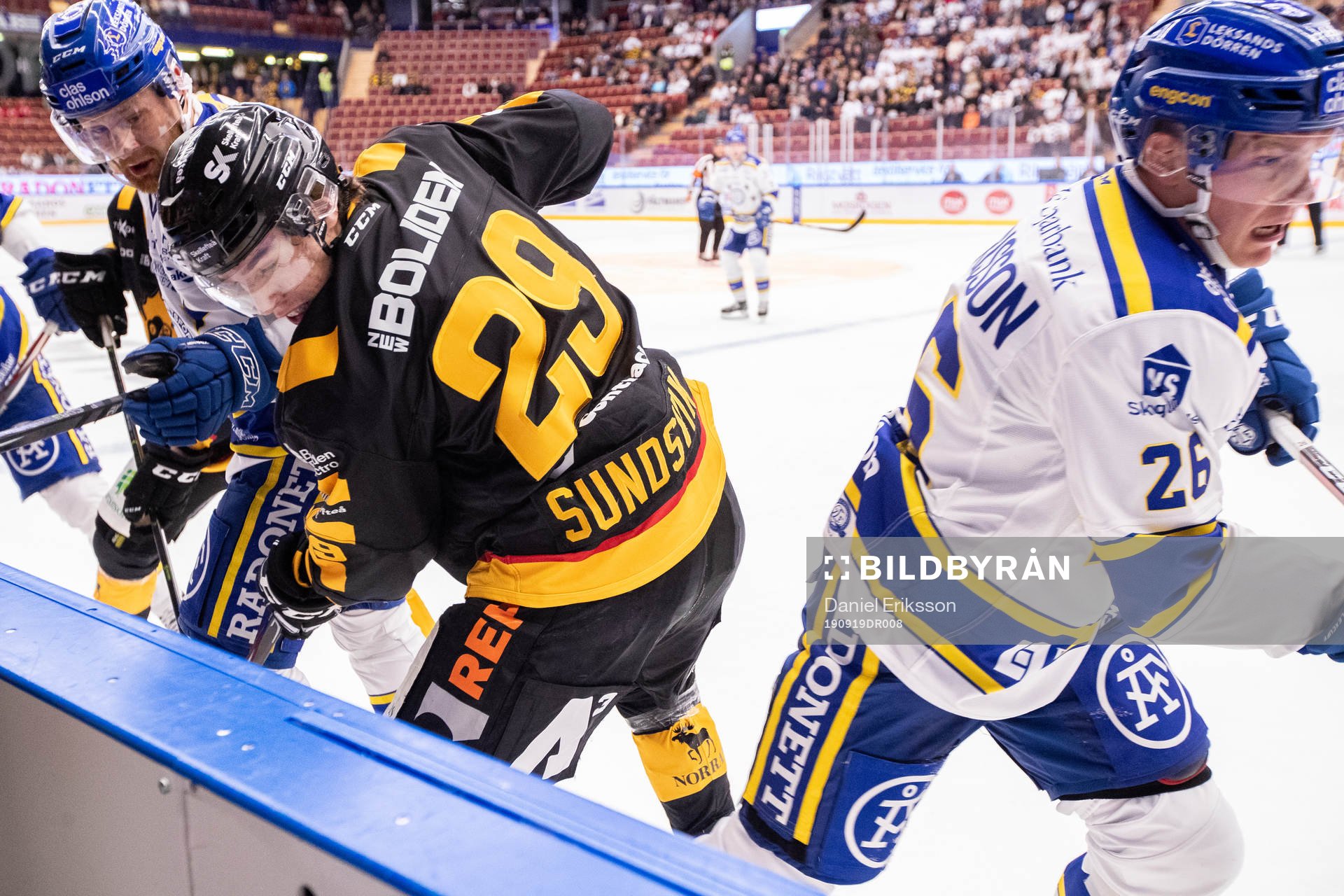 Leksands Mattias Ritola och Skellefteås Albin Sundsvik och