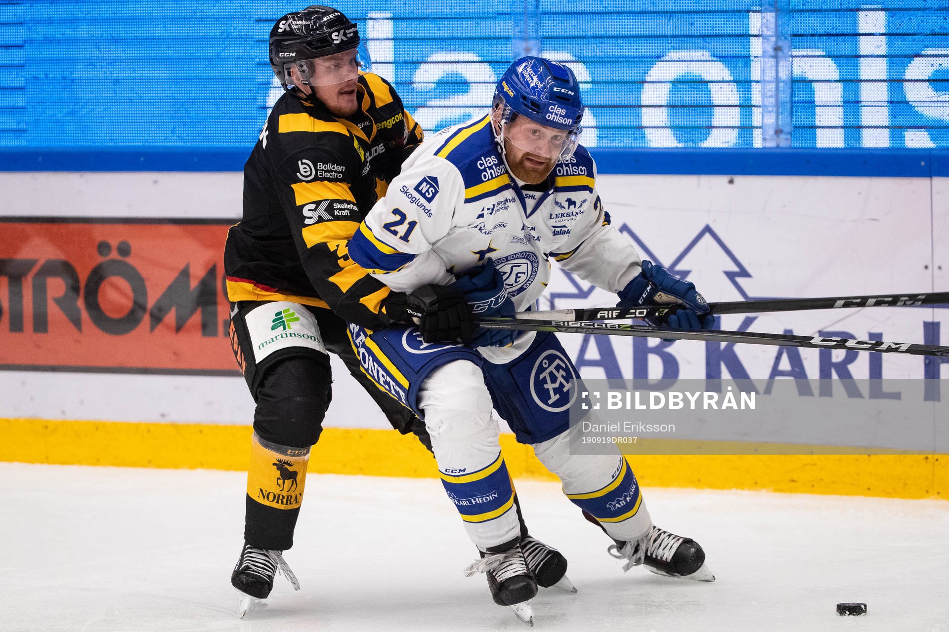 Skellefteås Niclas Burström och Leksands Mattias Ritola