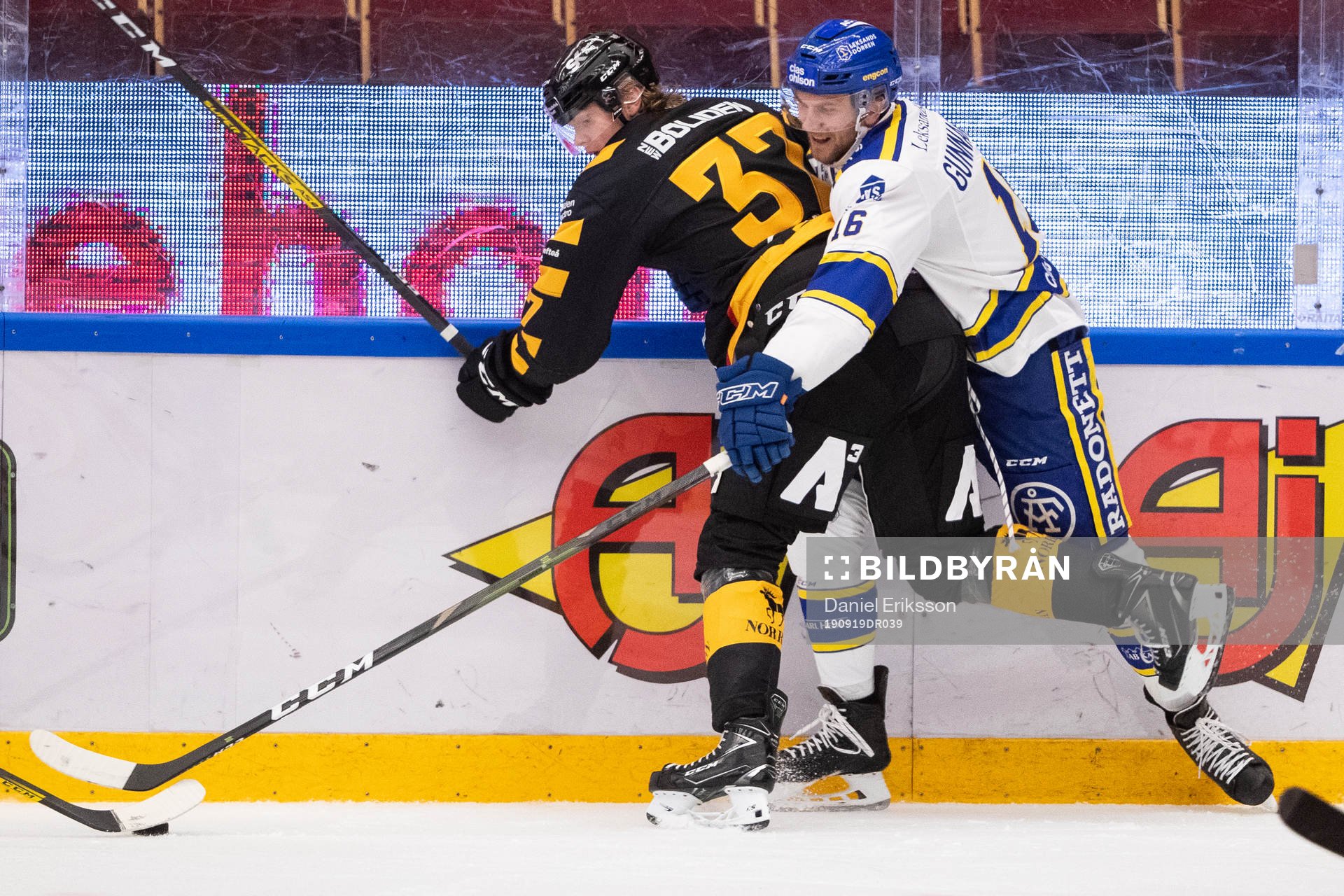 Skellefteås Albin Eriksson och Leksands Daniel Gunnarsson