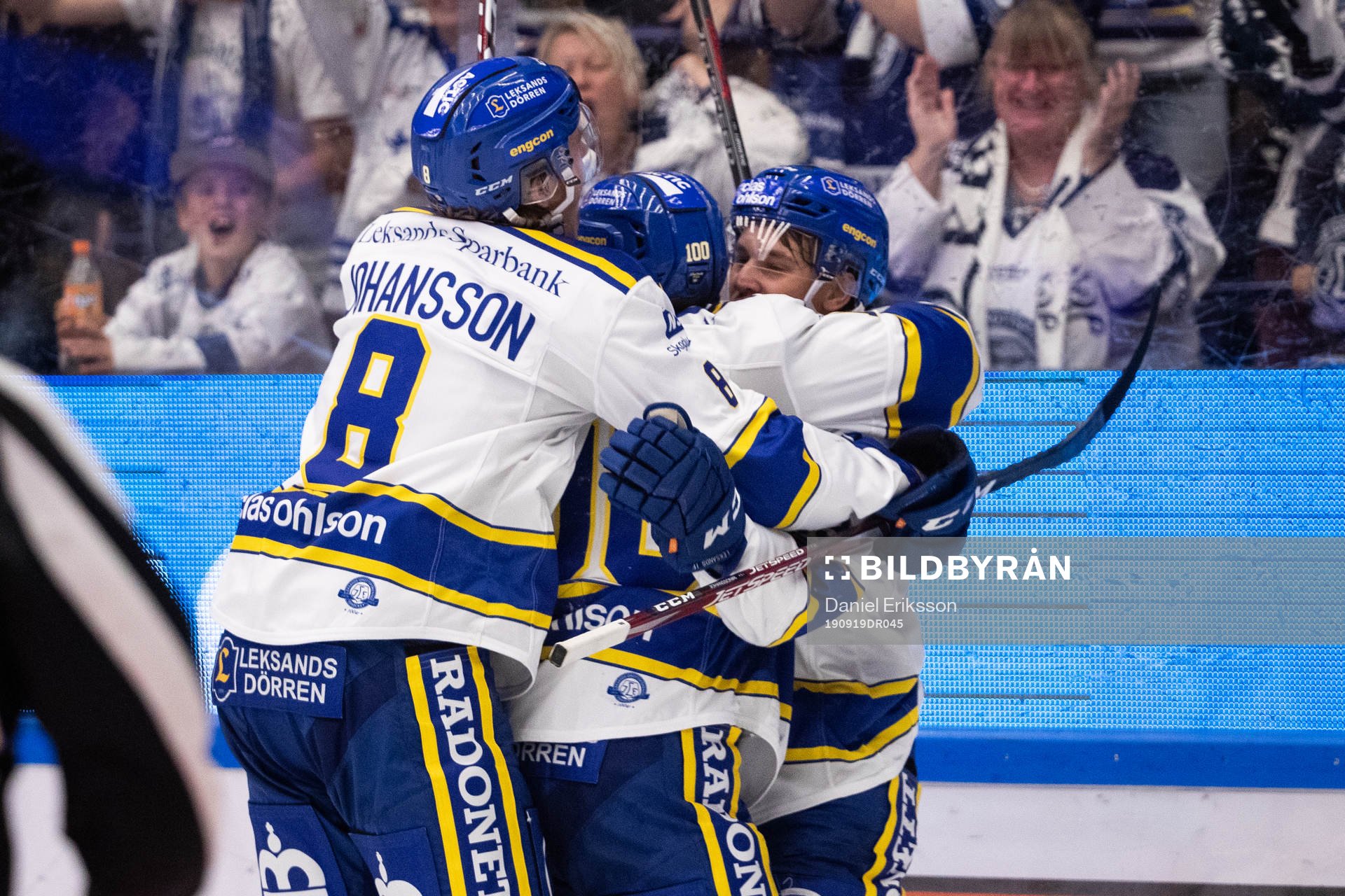 Leksands David Rundqvist jublar