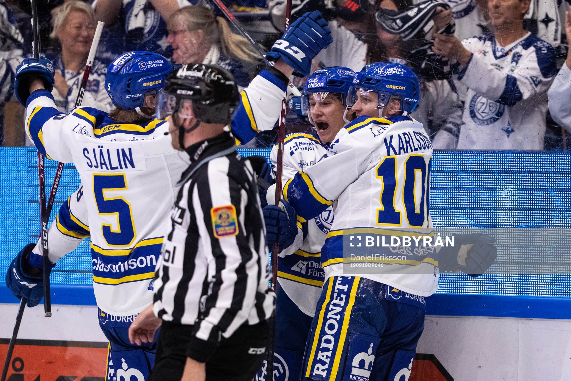 Leksands David Rundqvist jublar