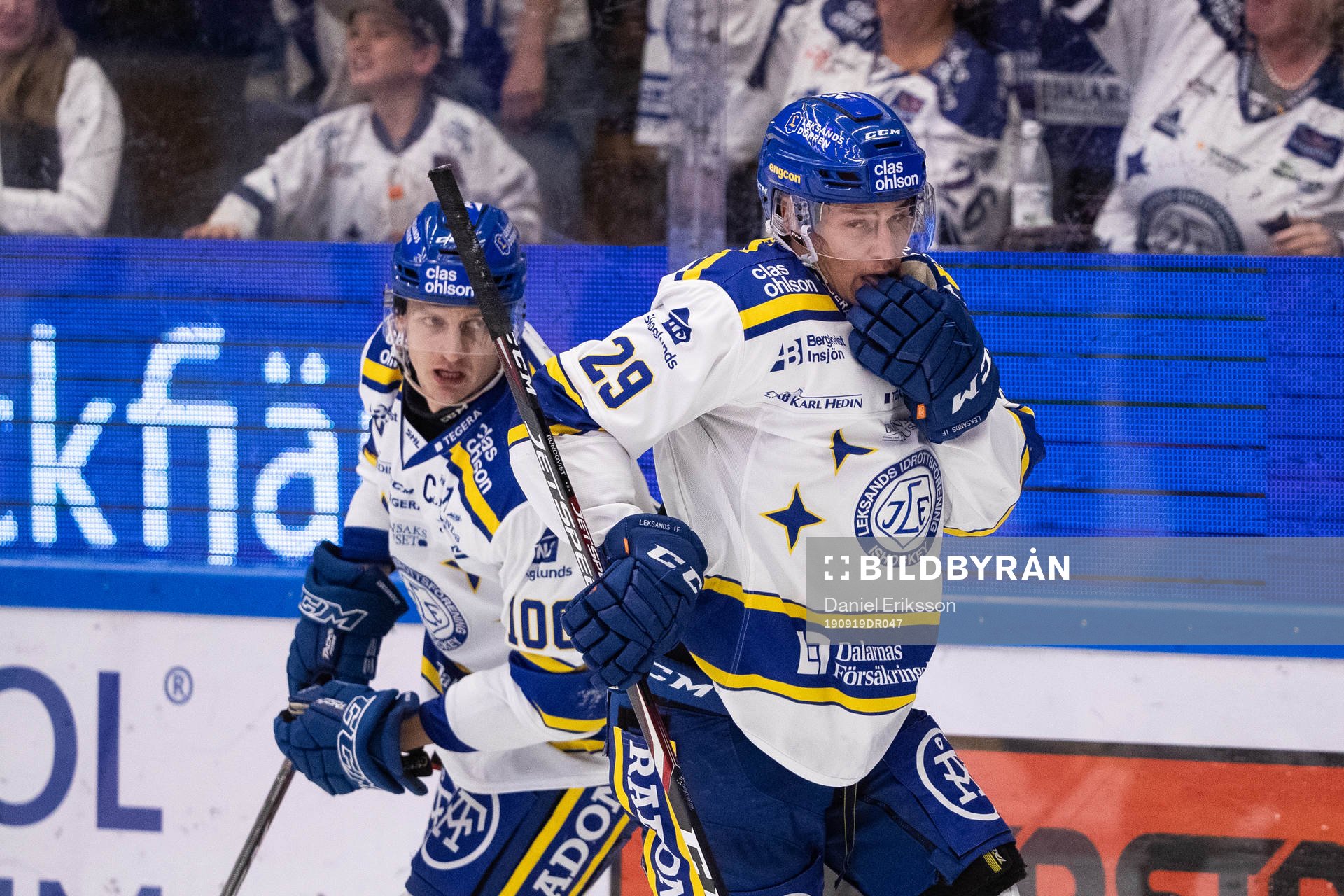 Leksands David Rundqvist jublar