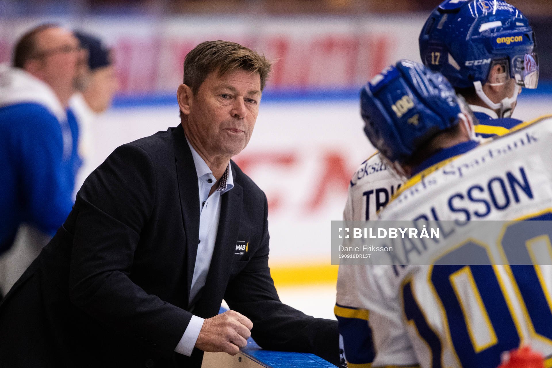 Leksands assisterande tränare Gunnar Persson